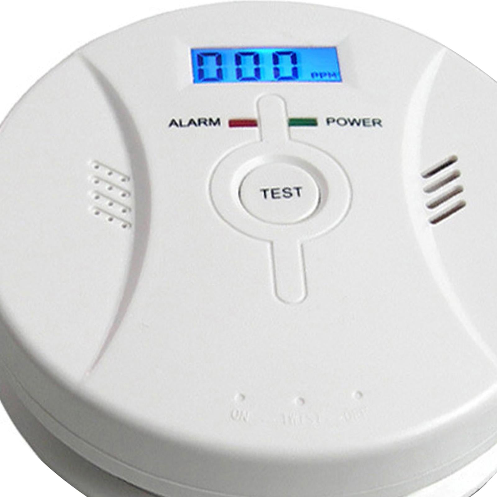 Smoke and Carbon Monoxide Detector Alarm Ceiling Mounted for Basement Attics