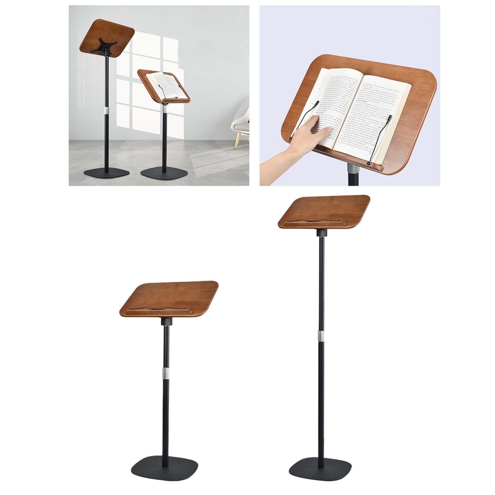 Floor Book Stand for Reading Metal Support for Home Office kitchen Standard