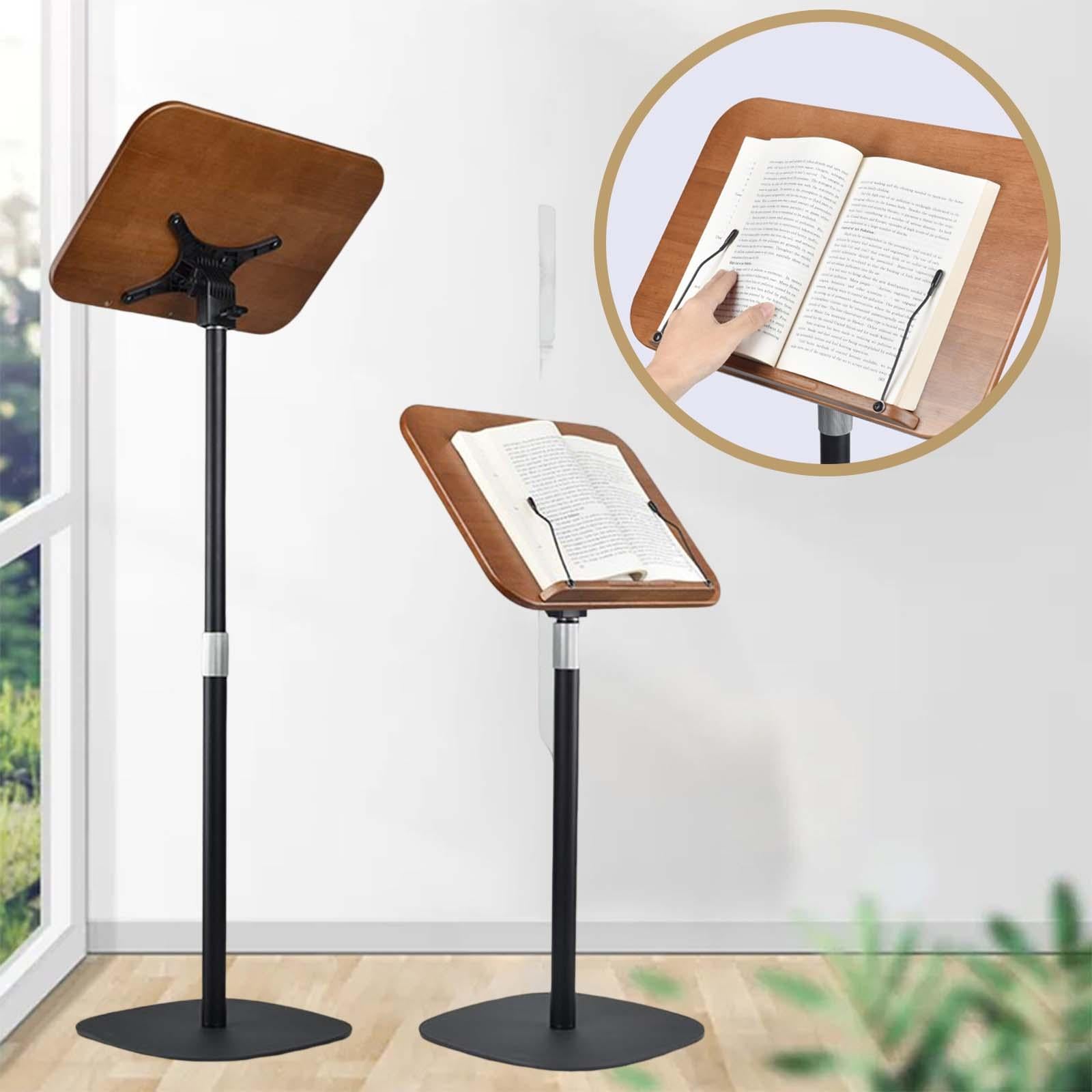 Floor Book Stand for Reading Metal Support for Home Office kitchen Heightening