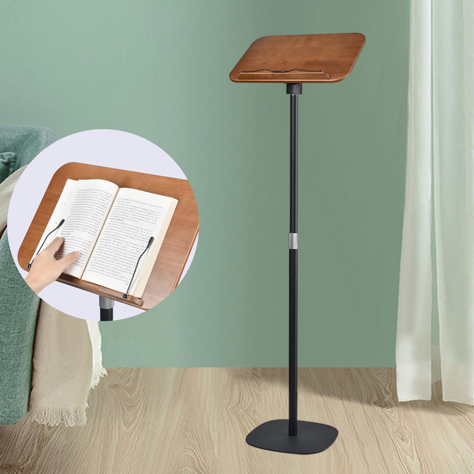 Floor Book Stand for Reading Metal Support for Home Office kitchen Heightening