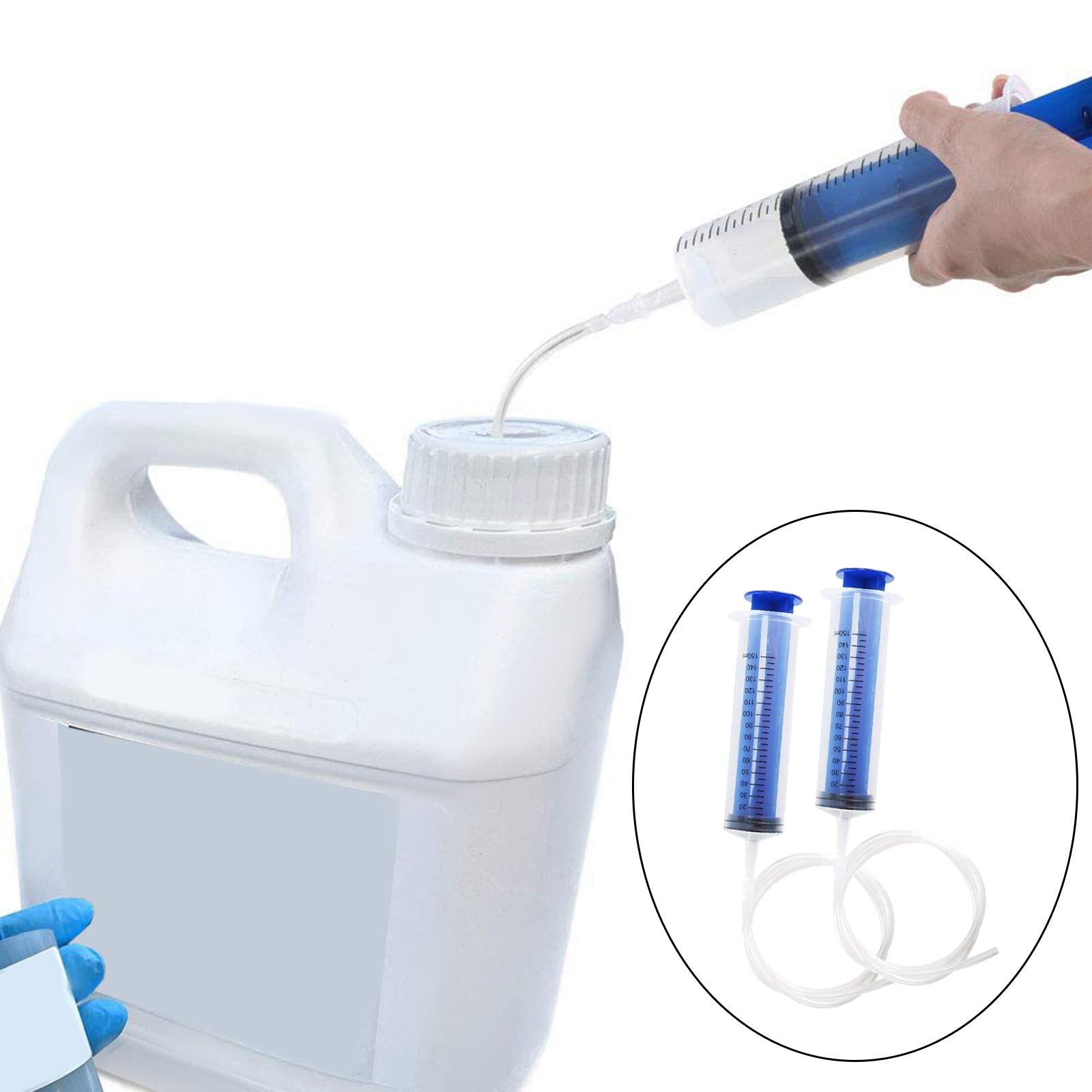 Syringe Easy to Use Easy Reading Oil Change for Lab Lubricants Light Oil