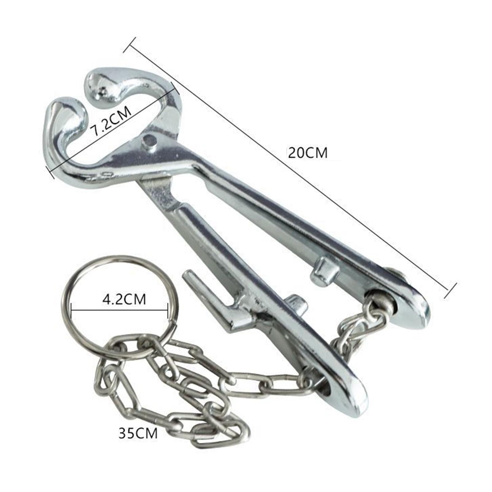 Stainless Steel Cattle Nose Pliers Punch Plier Piercing Bull for Husbandry