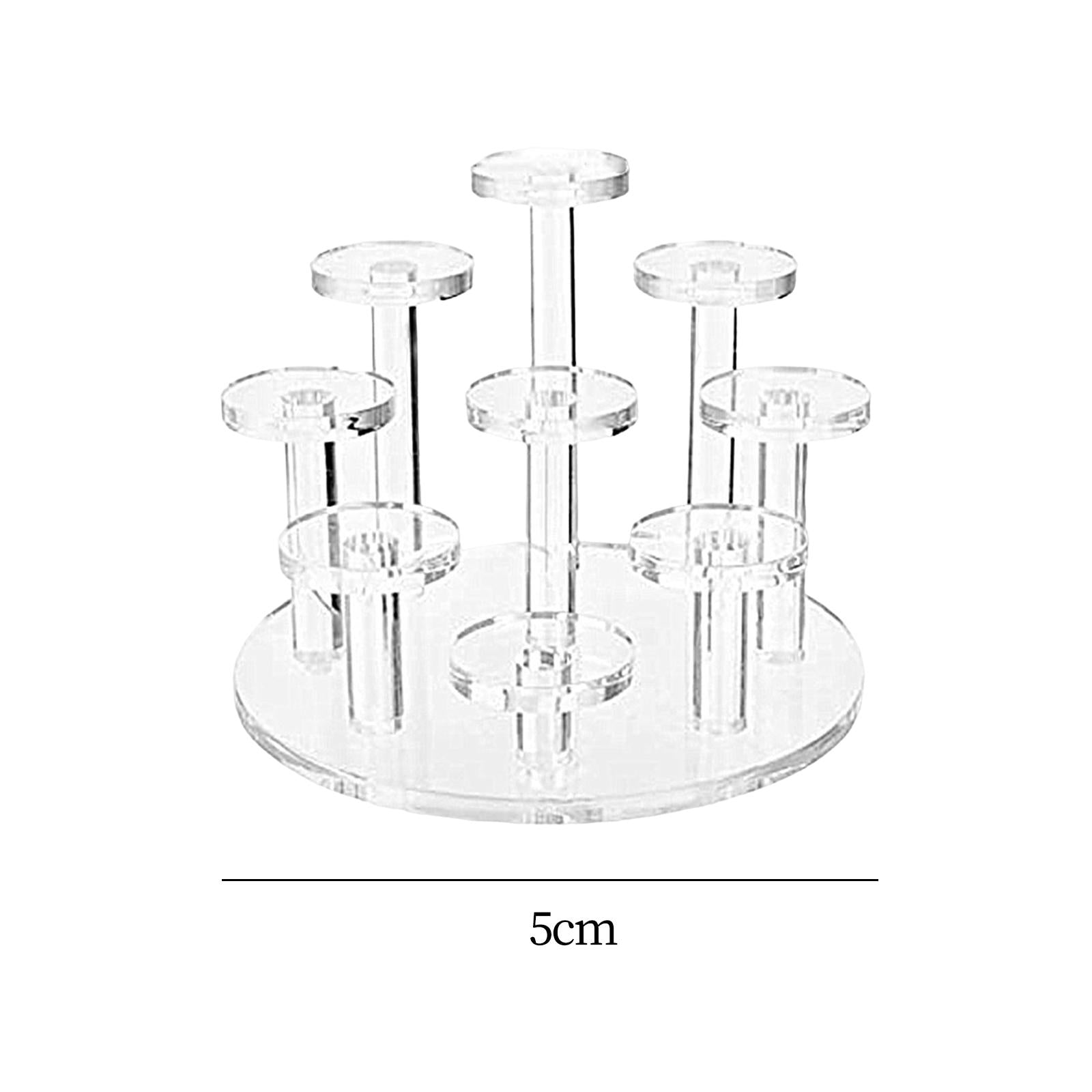 Modern Jewelry Display Stand Clear Durable for Watches Keychain Display Tray