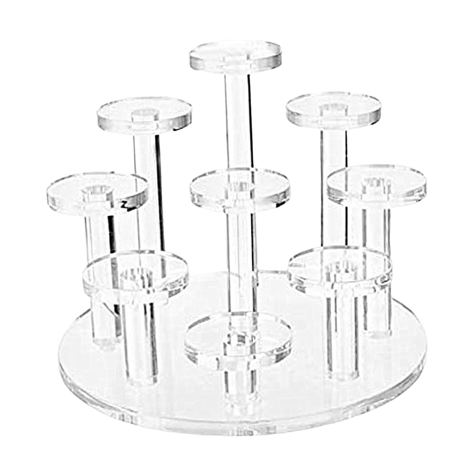 Modern Jewelry Display Stand Clear Durable for Watches Keychain Display Tray