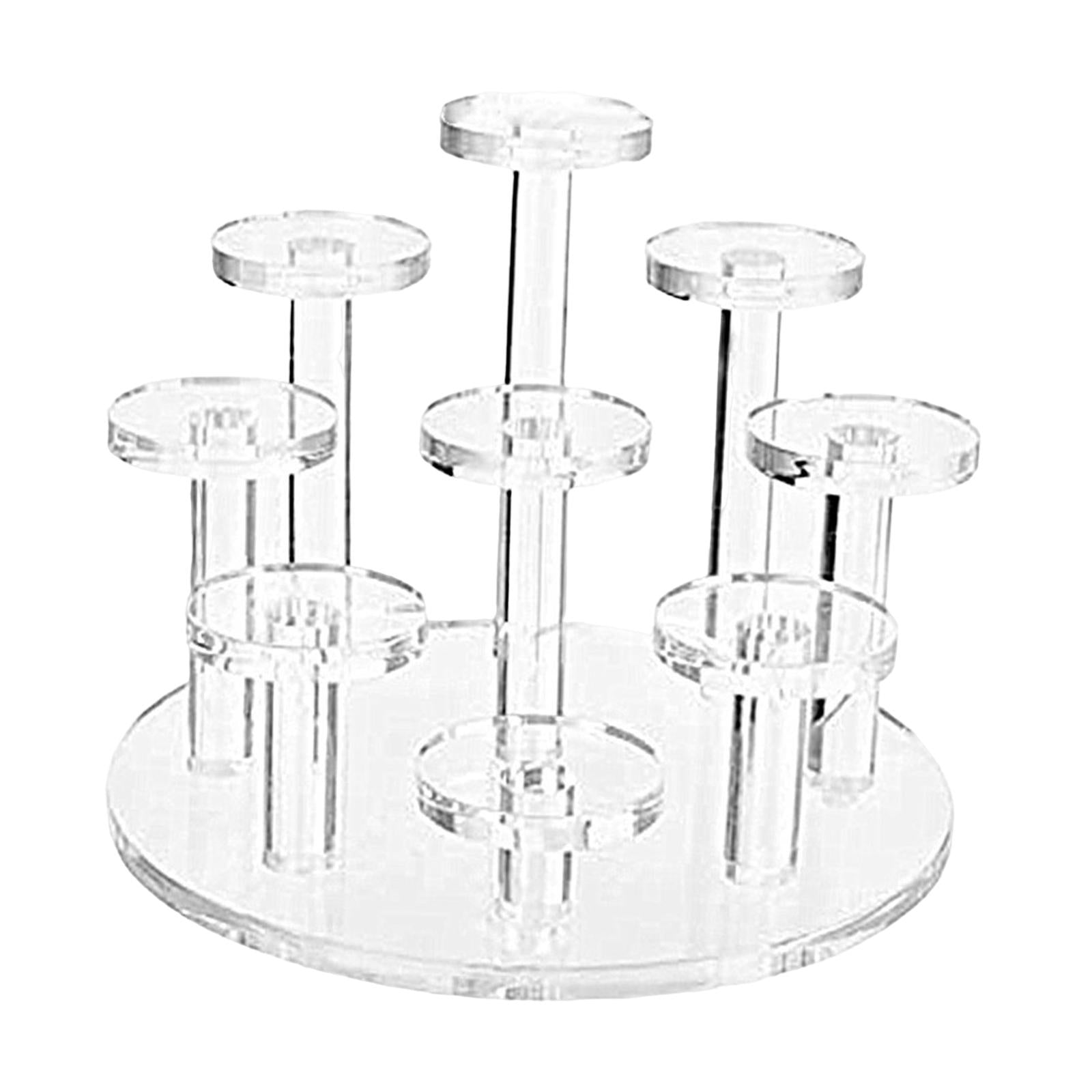 Modern Jewelry Display Stand Clear Durable for Watches Keychain Display Tray