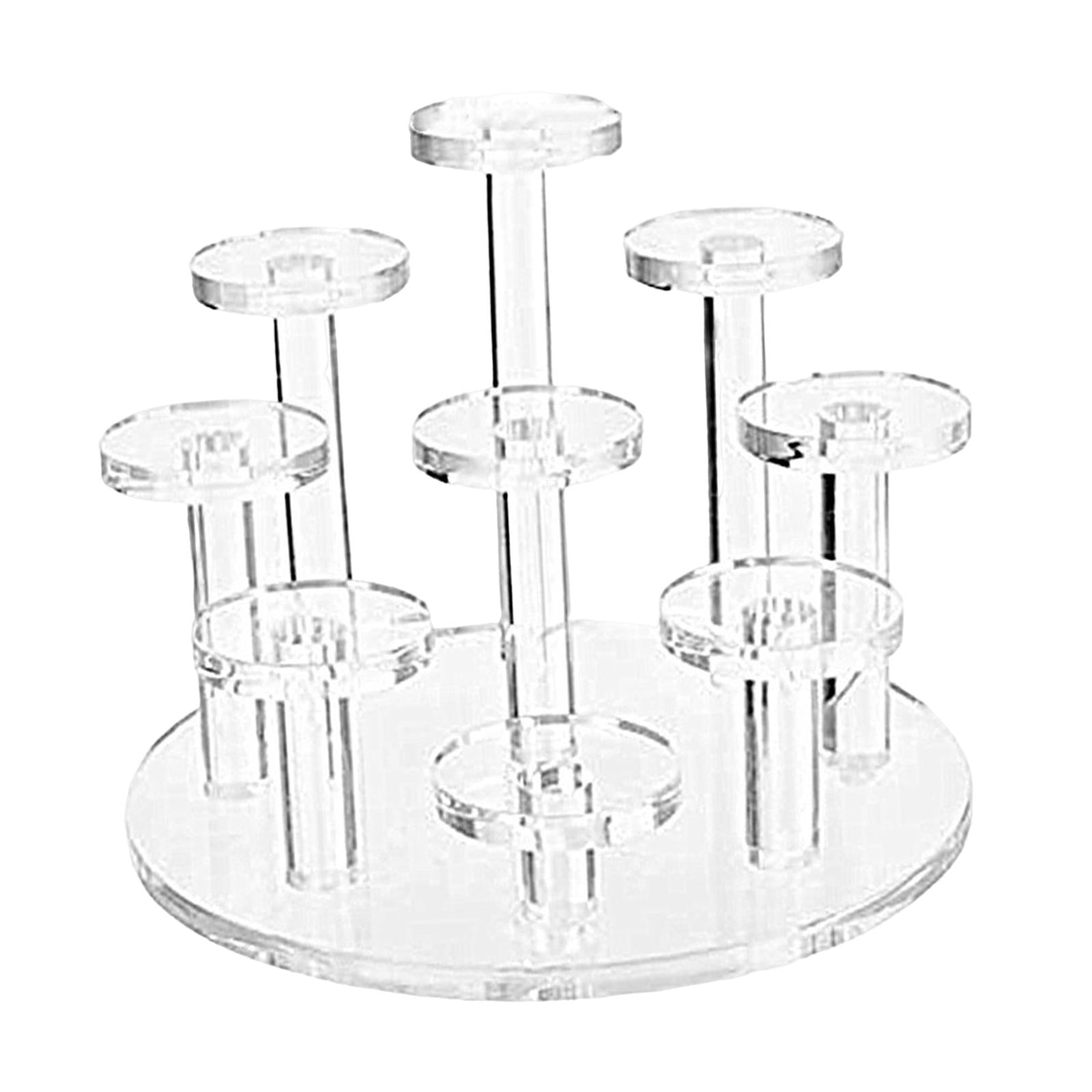 Modern Jewelry Display Stand Clear Durable for Watches Keychain Display Tray