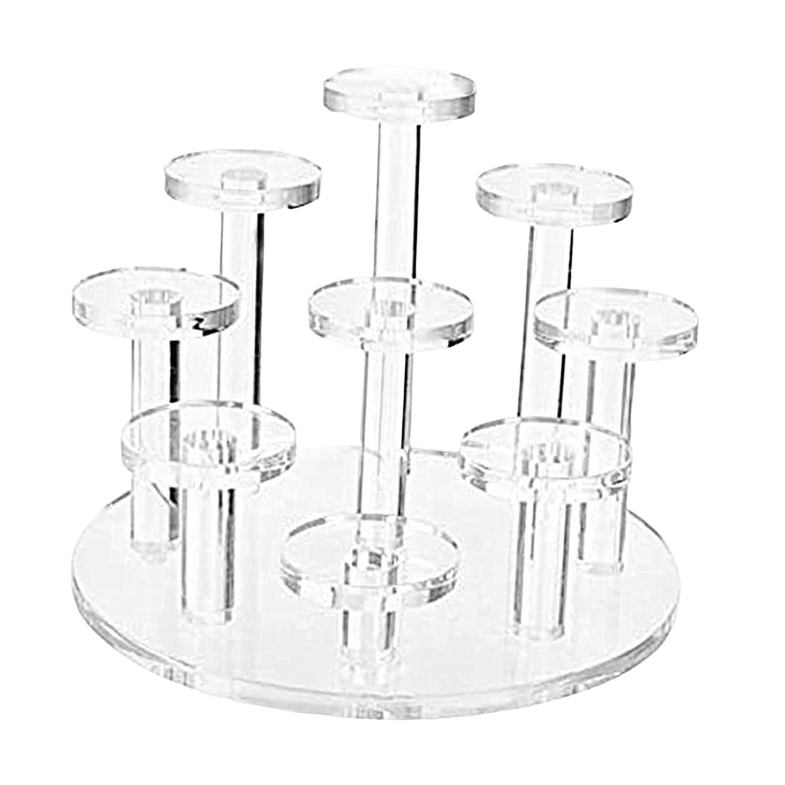 Modern Jewelry Display Stand Clear Durable for Watches Keychain Display Tray