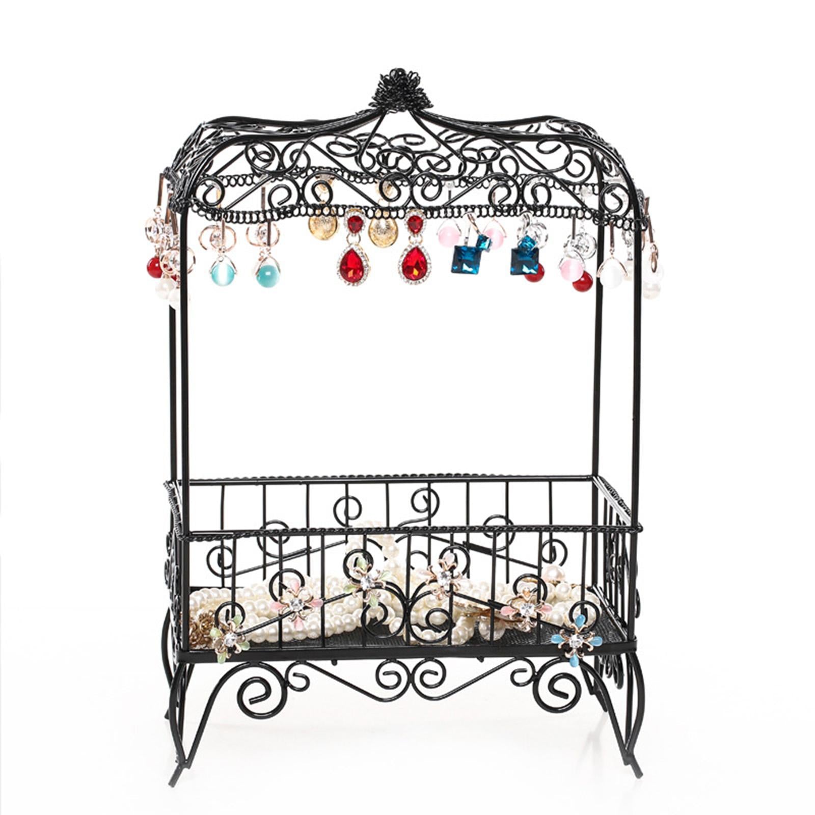 Earring Holder Multipurpose Decorative European Style Metal for Bedroom