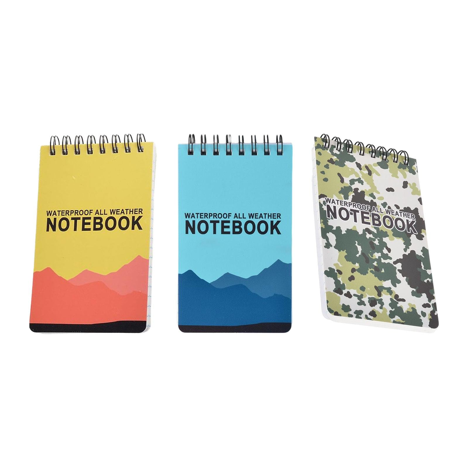 Spiral Notebook Writing Pads Pocket notebook for Office Stationry yellow