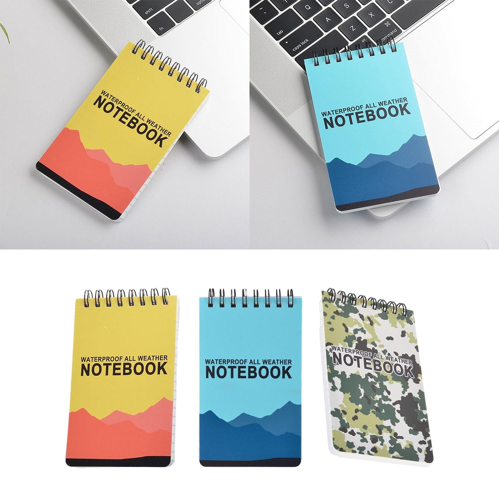 Spiral Notebook Writing Pads Pocket notebook for Office Stationry yellow