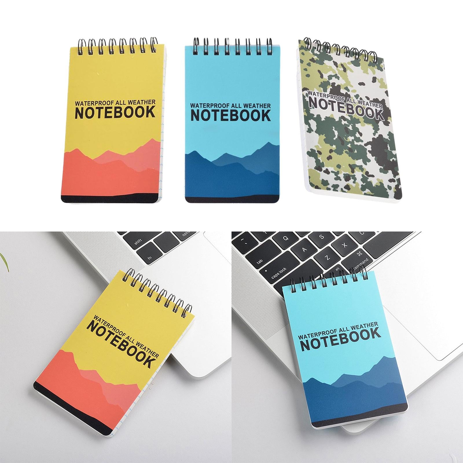 Spiral Notebook Writing Pads Pocket notebook for Office Stationry yellow