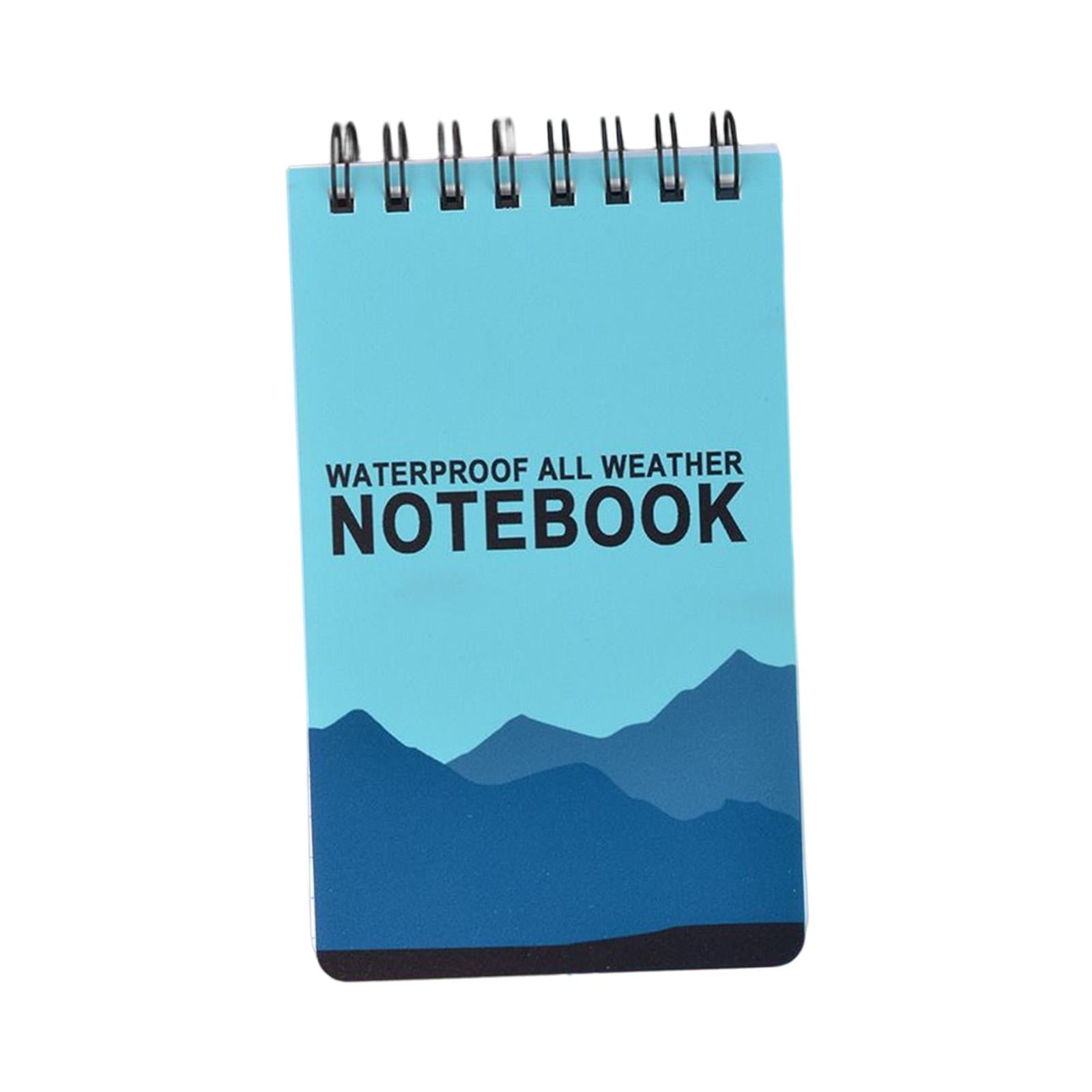 Spiral Notebook Writing Pads Pocket notebook for Office Stationry blue