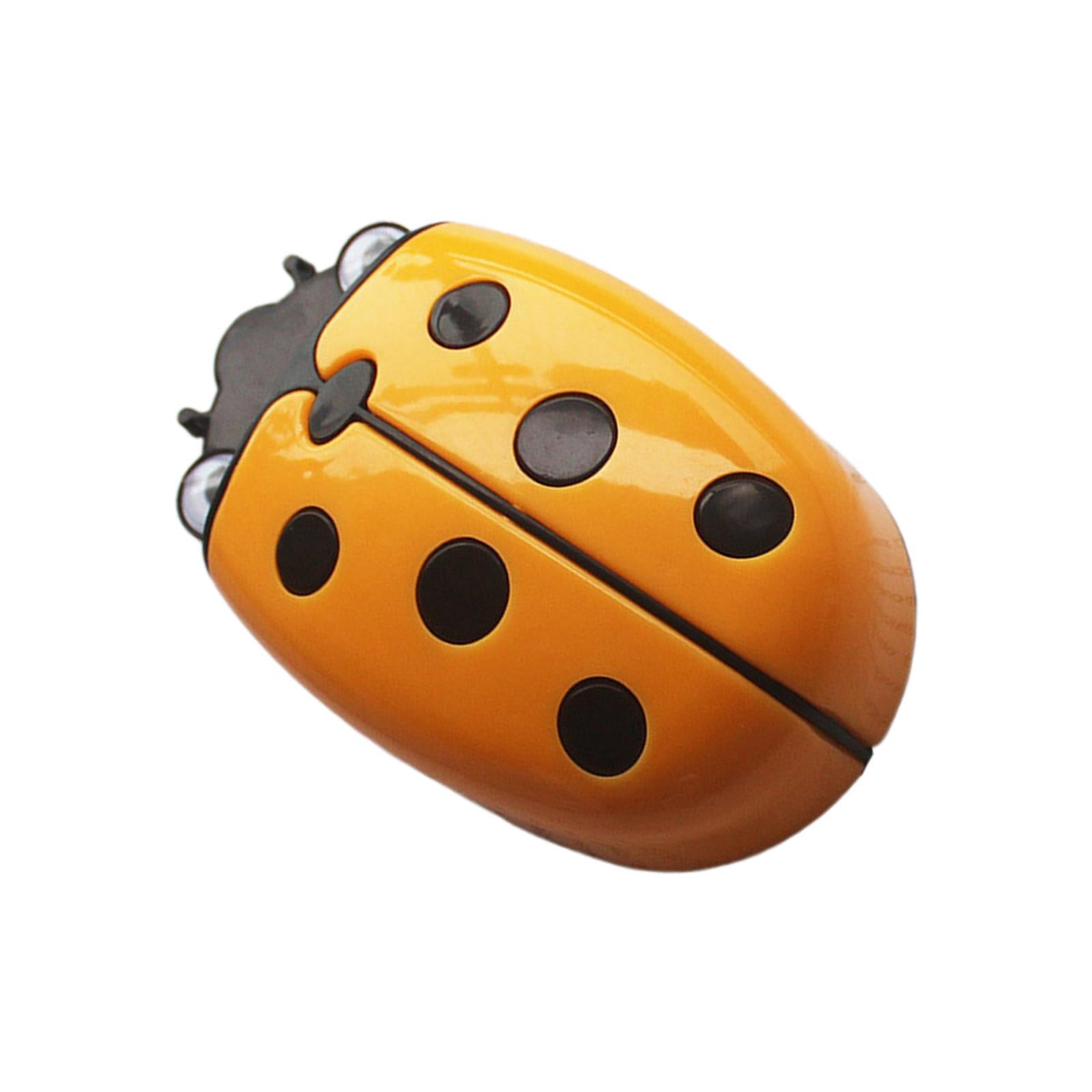 Magnetic Dry Erase Marker Holder with Ladybug Shape 2in1 for Workshop Office Yellow