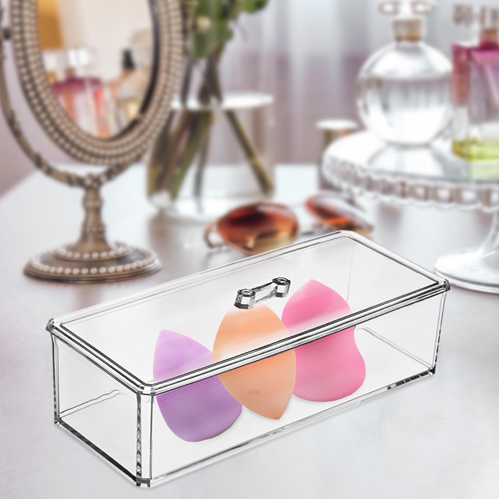 tea bags Organizer Desk Makeup Holder for Bathroom Counter Desk Accessories Normal with Lid