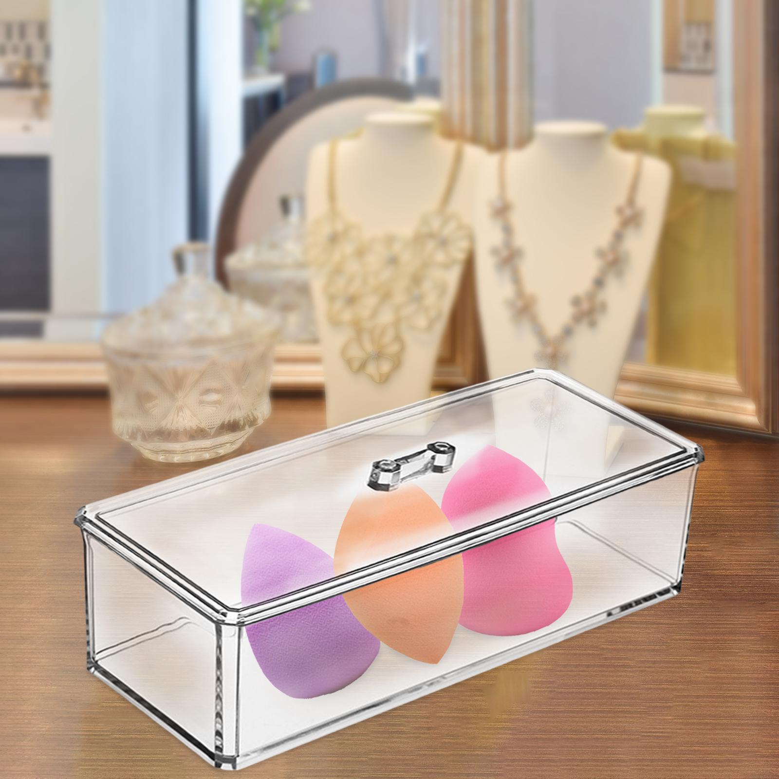 tea bags Organizer Desk Makeup Holder for Bathroom Counter Desk Accessories Normal with Lid