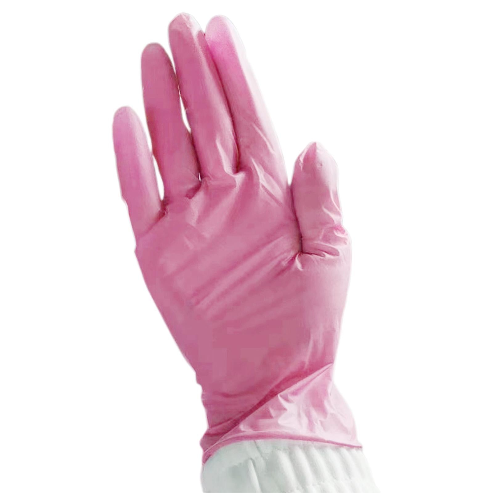 100 Pieces Powder Free Disposable Gloves for Home Gardeners Professional S