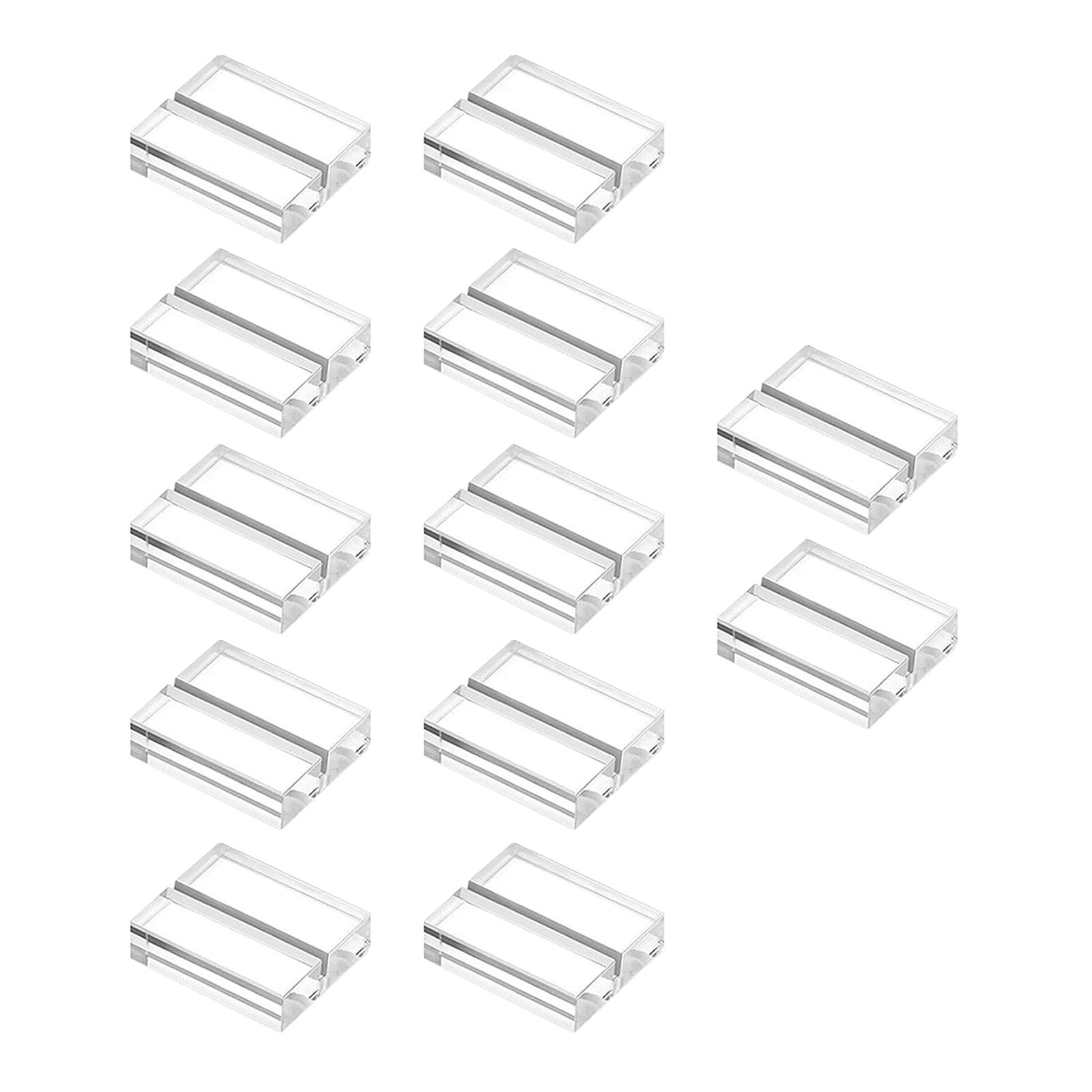 12Pcs Business Card Holder Desktop for Anniversary Party Decoration Activity