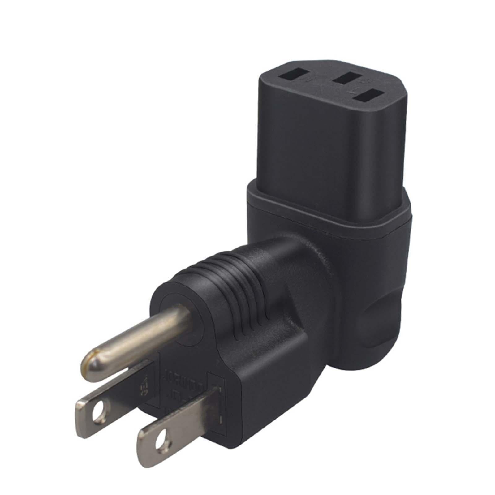 5-15P Male to IEC 320 C13 Female Adapter for PC Monitor Small Rice Cookers
