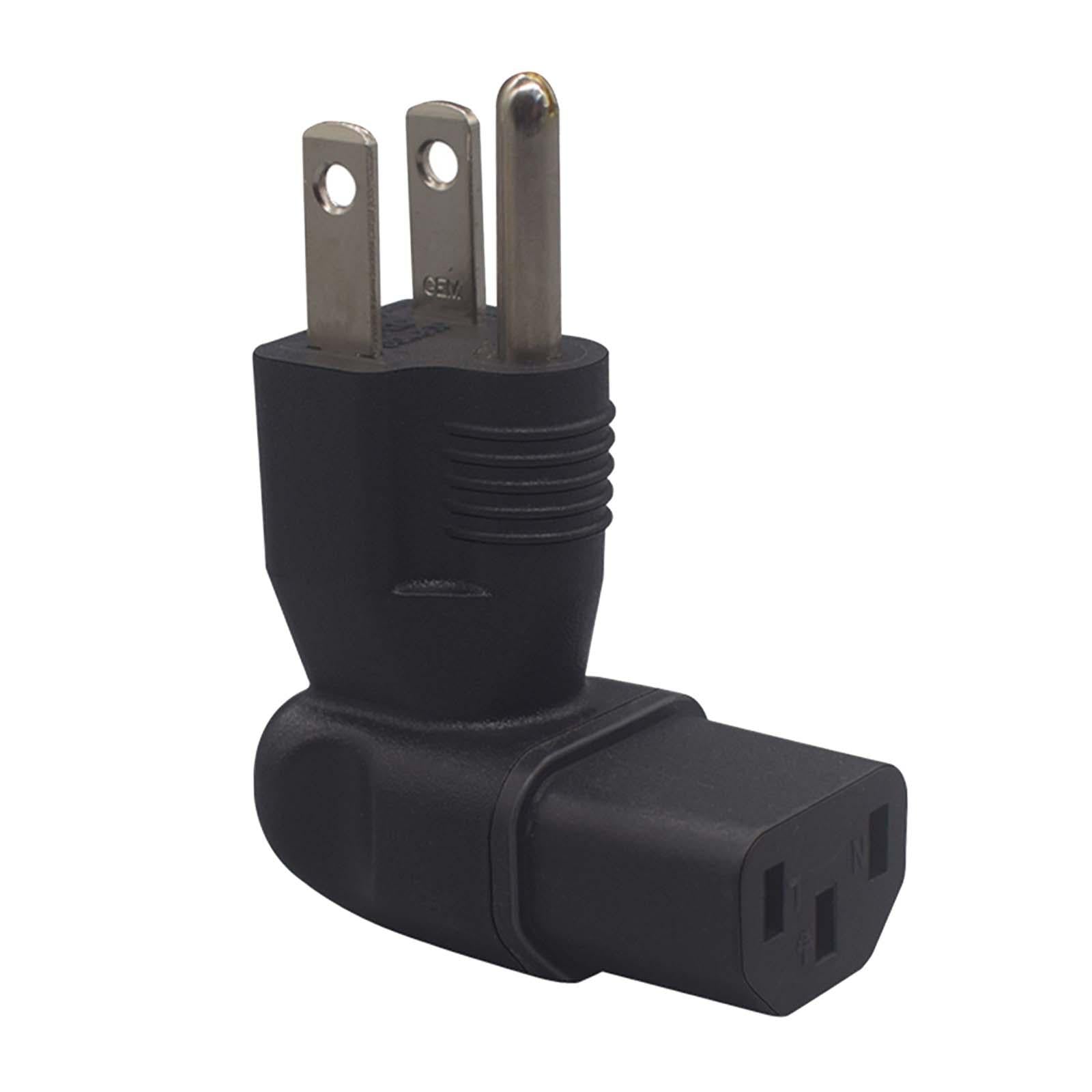 5-15P Male to IEC 320 C13 Female Adapter for PC Monitor Small Rice Cookers
