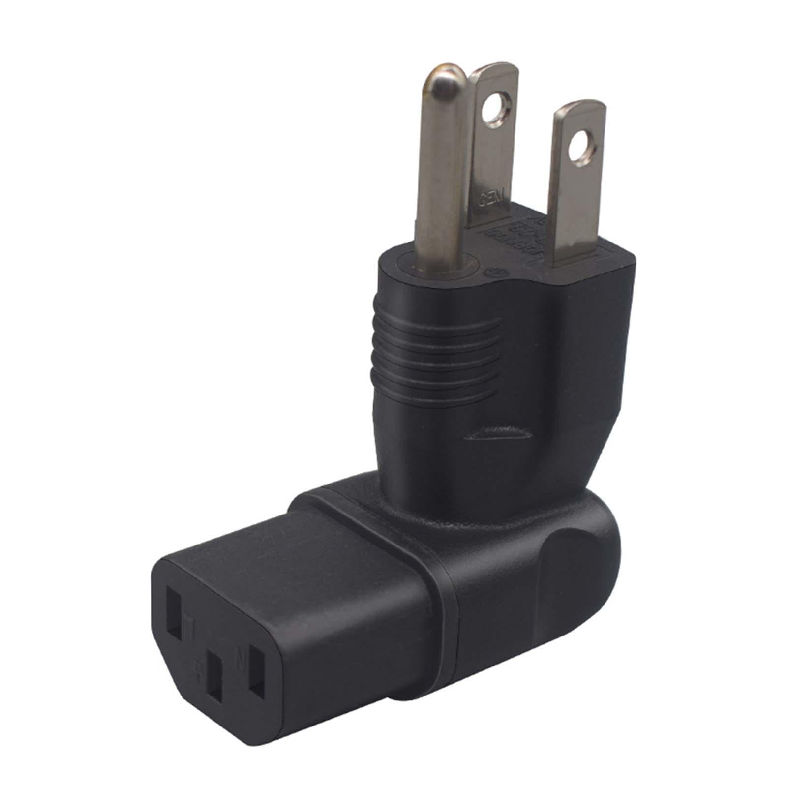 5-15P Male to IEC 320 C13 Female Adapter for PC Monitor Small Rice Cookers