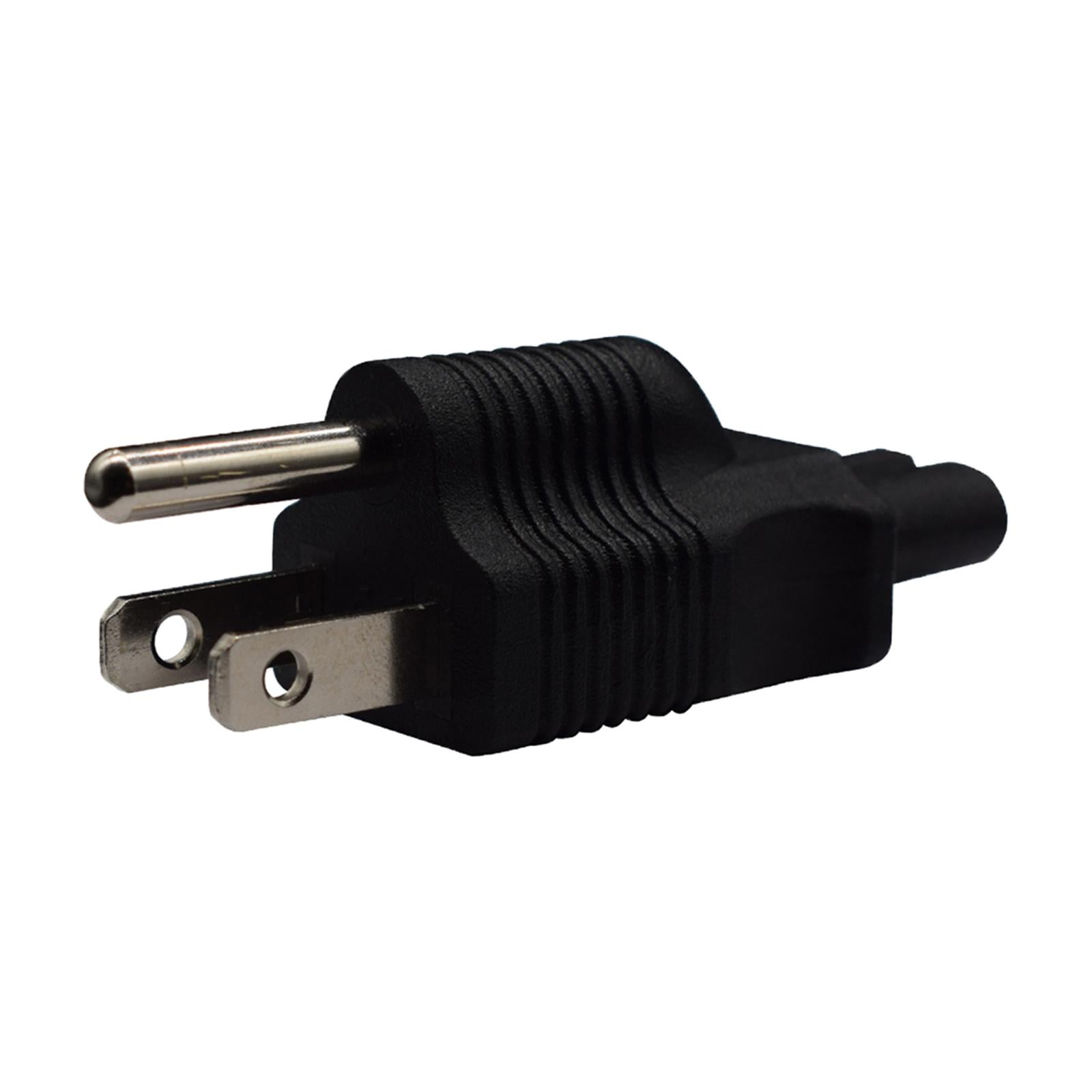 Alternating current laptop IEC 320 C7 Converter Horizontal for Lighting Monitors Laptop