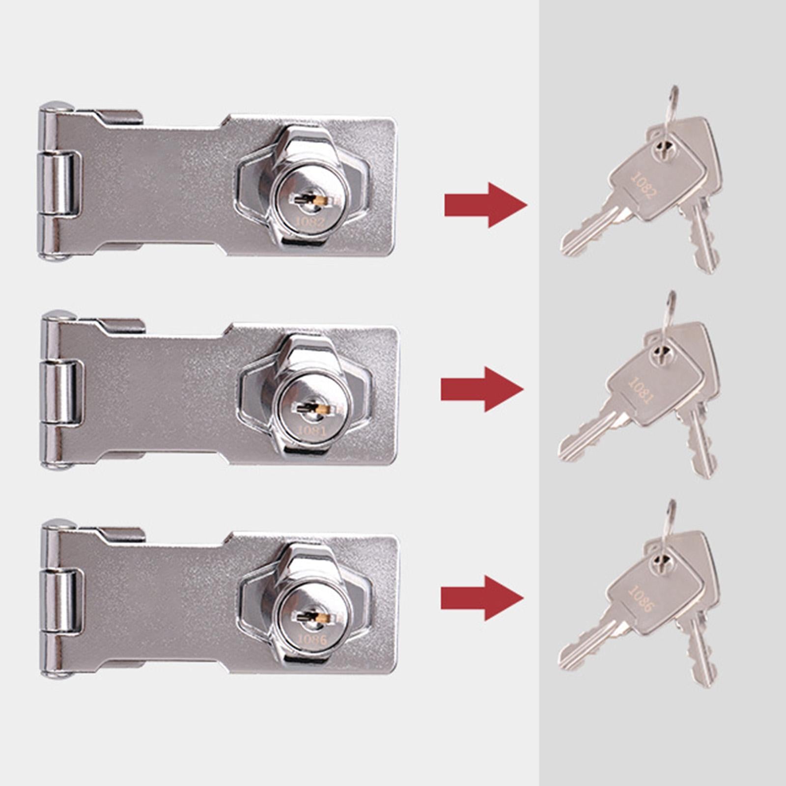 Cabinet Lock with Keys Drawer Lock Replacement Hardware for Files Drawer 2.5 inch