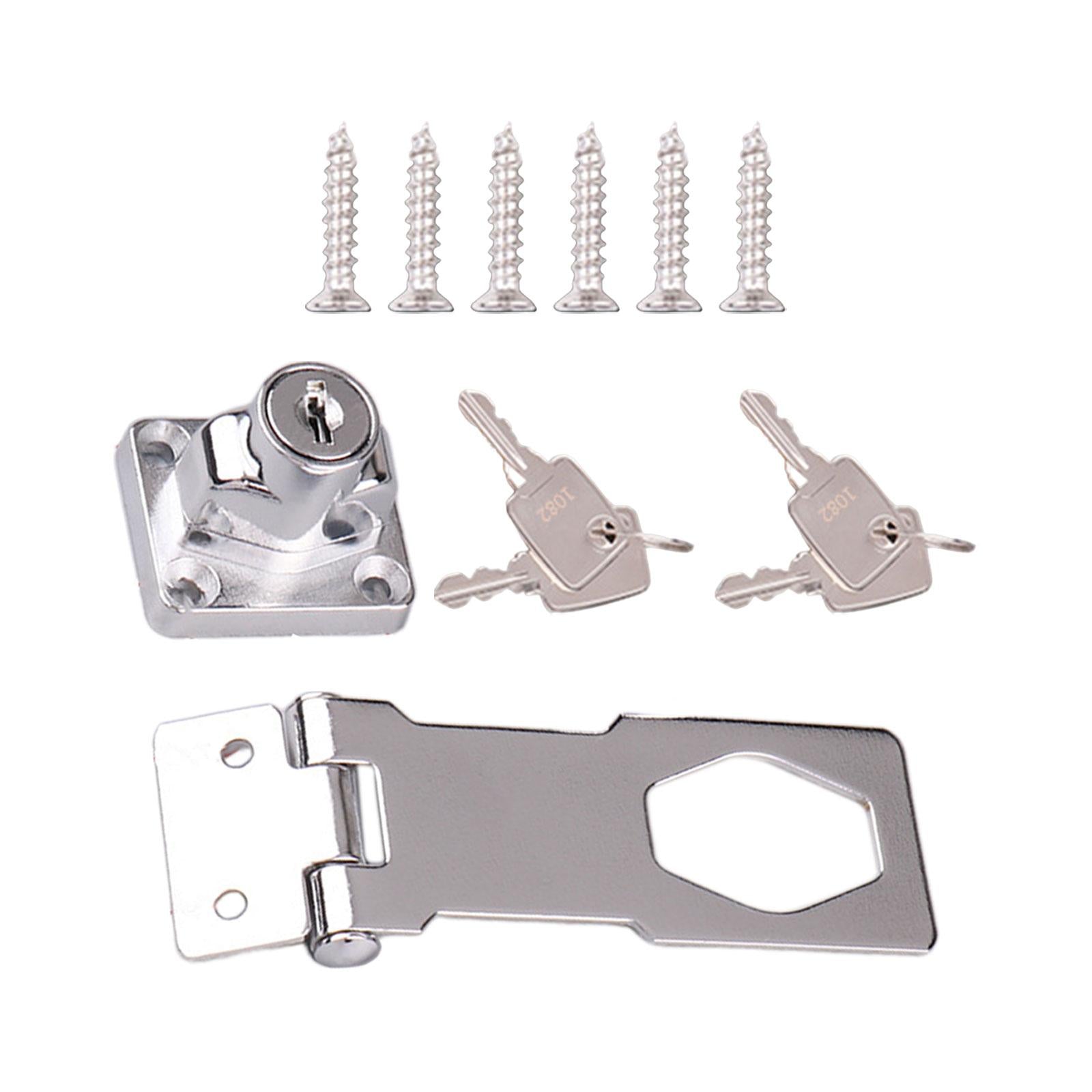 Cabinet Lock with Keys Drawer Lock Replacement Hardware for Files Drawer 3 inch