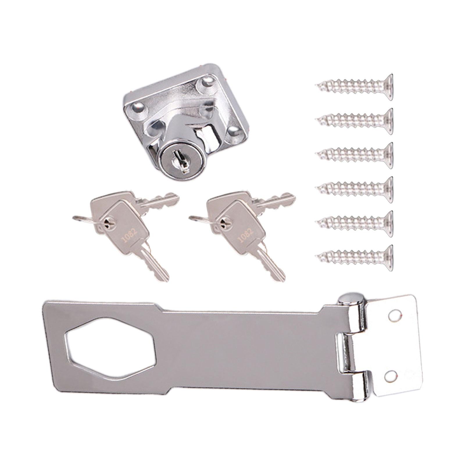 Cabinet Lock with Keys Drawer Lock Replacement Hardware for Files Drawer 4 inch