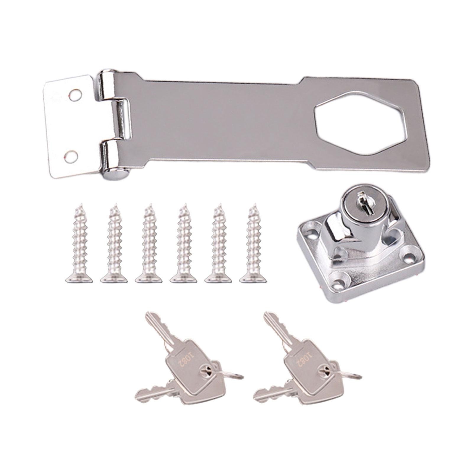 Cabinet Lock with Keys Drawer Lock Replacement Hardware for Files Drawer 4 inch