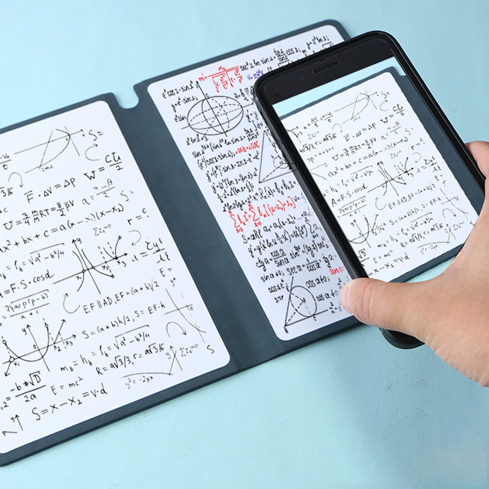 Smart Reusable Notebook Diary planner Notepad for Home Planning Drawing Light Blue