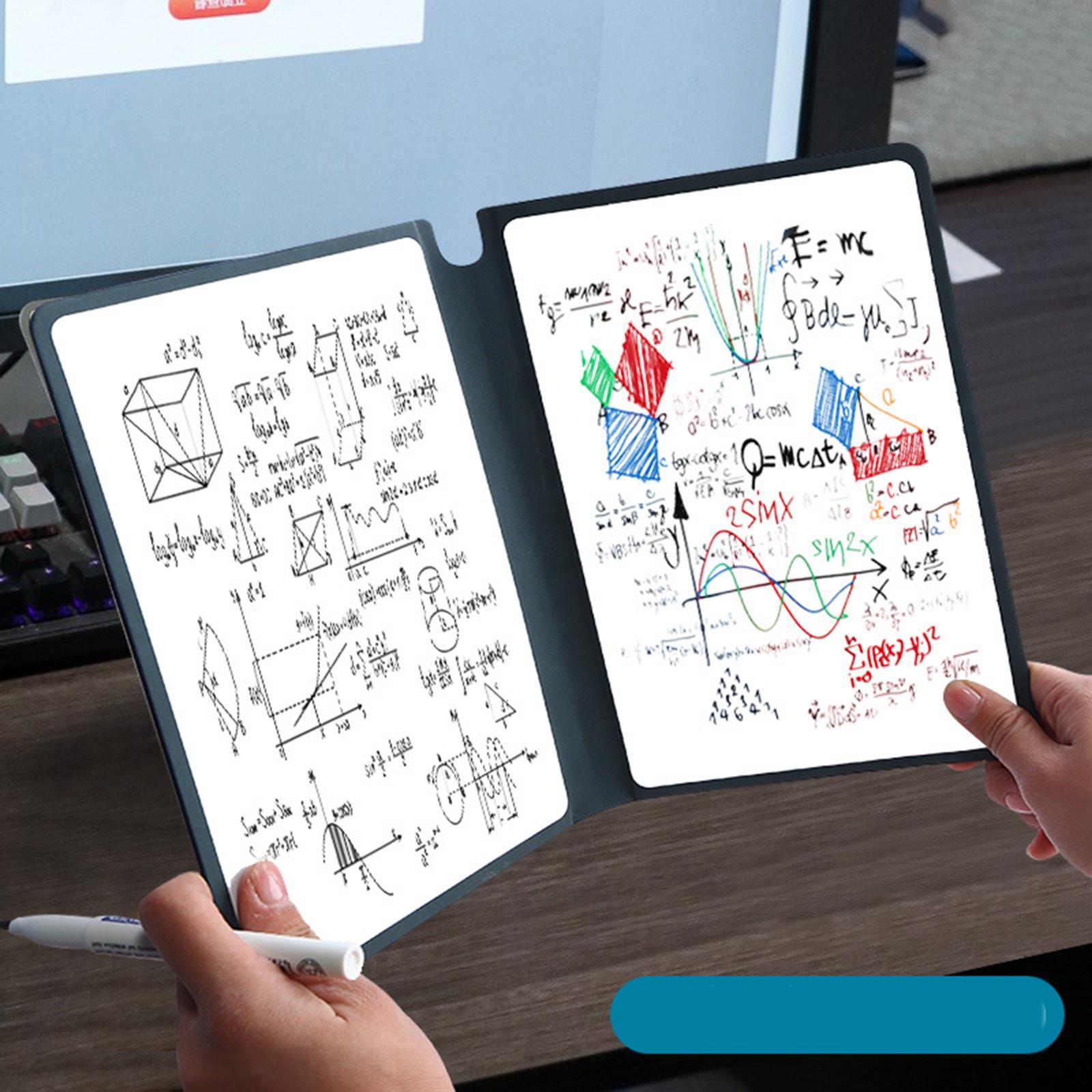 Smart Reusable Notebook Diary planner Notepad for Home Planning Drawing Light Blue