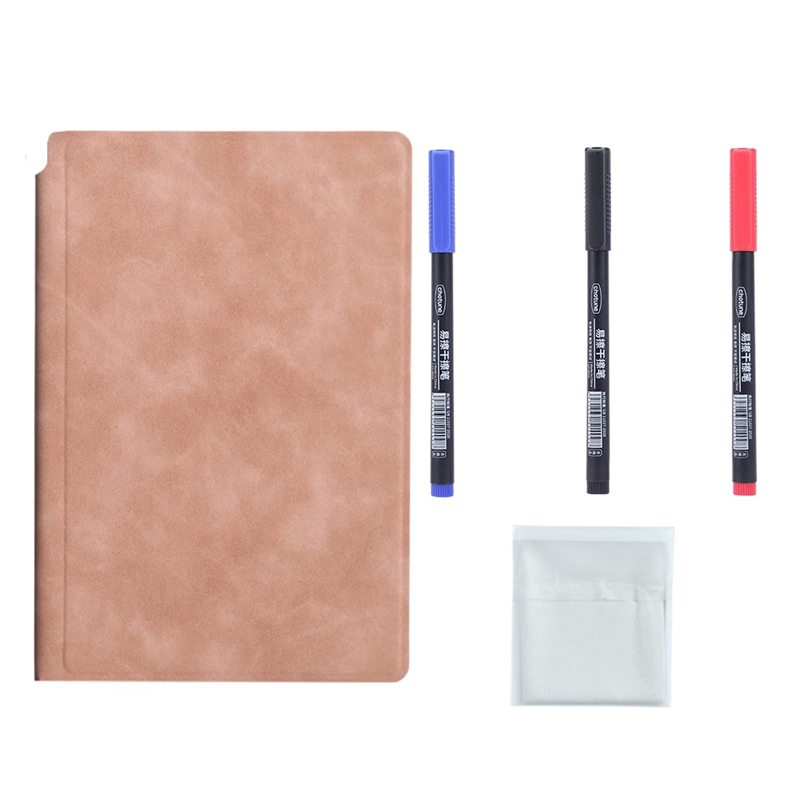 Smart Reusable Notebook Diary planner Notepad for Home Planning Drawing Pink