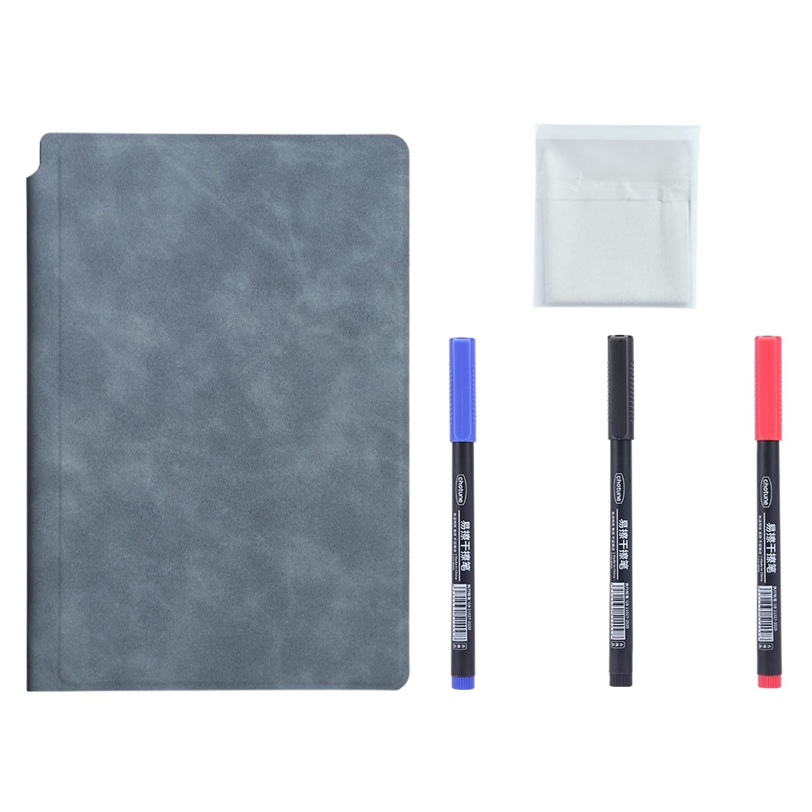 Smart Reusable Notebook Diary planner Notepad for Home Planning Drawing Navy Blue