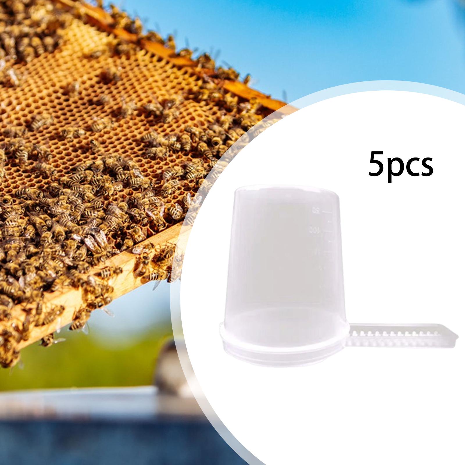 5Pcs Beehive Entrance Feeder Essential Tool Thicken Material Easy to Clean