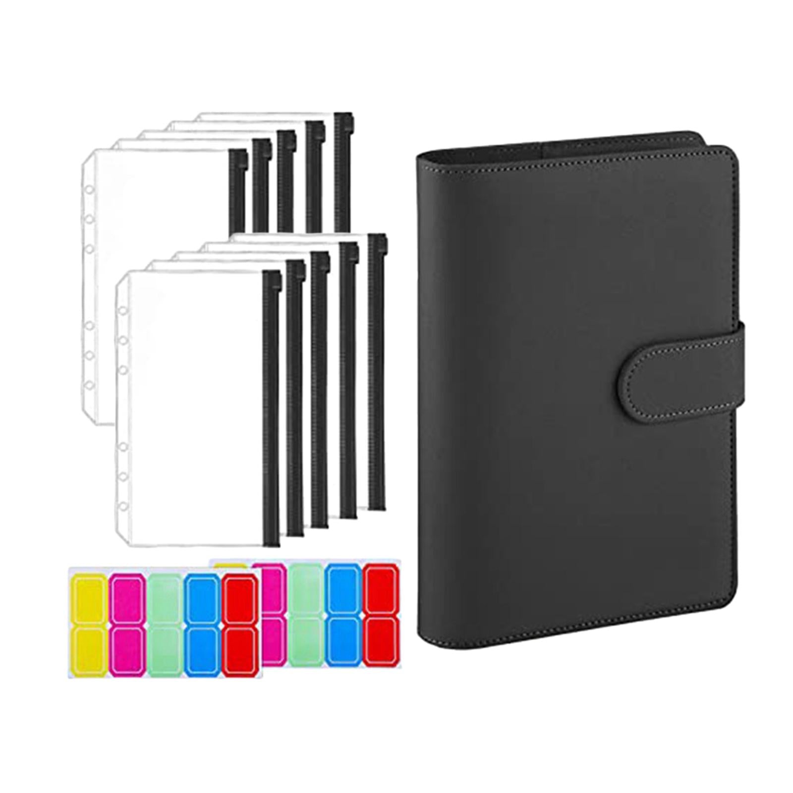 Money Planner Waterproof Personal Expense Financial Journal Debt Tracking black