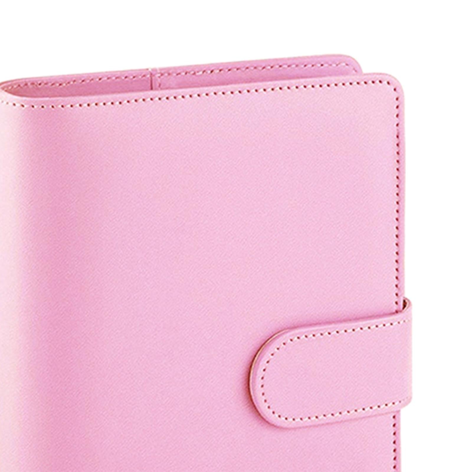 Money Planner Waterproof Personal Expense Financial Journal Debt Tracking pink