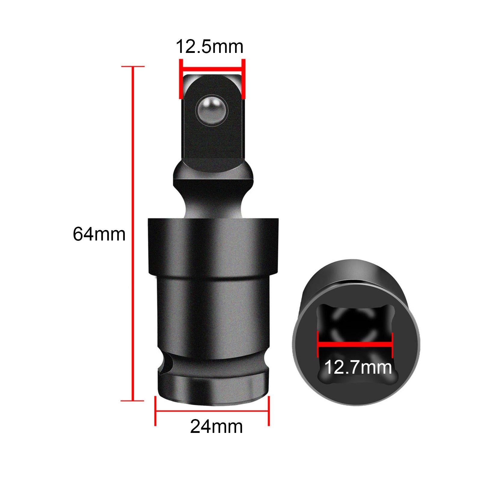 360 Degrees Universal Joint Hand Tool Steel Pneumatic Impact Universal Joint