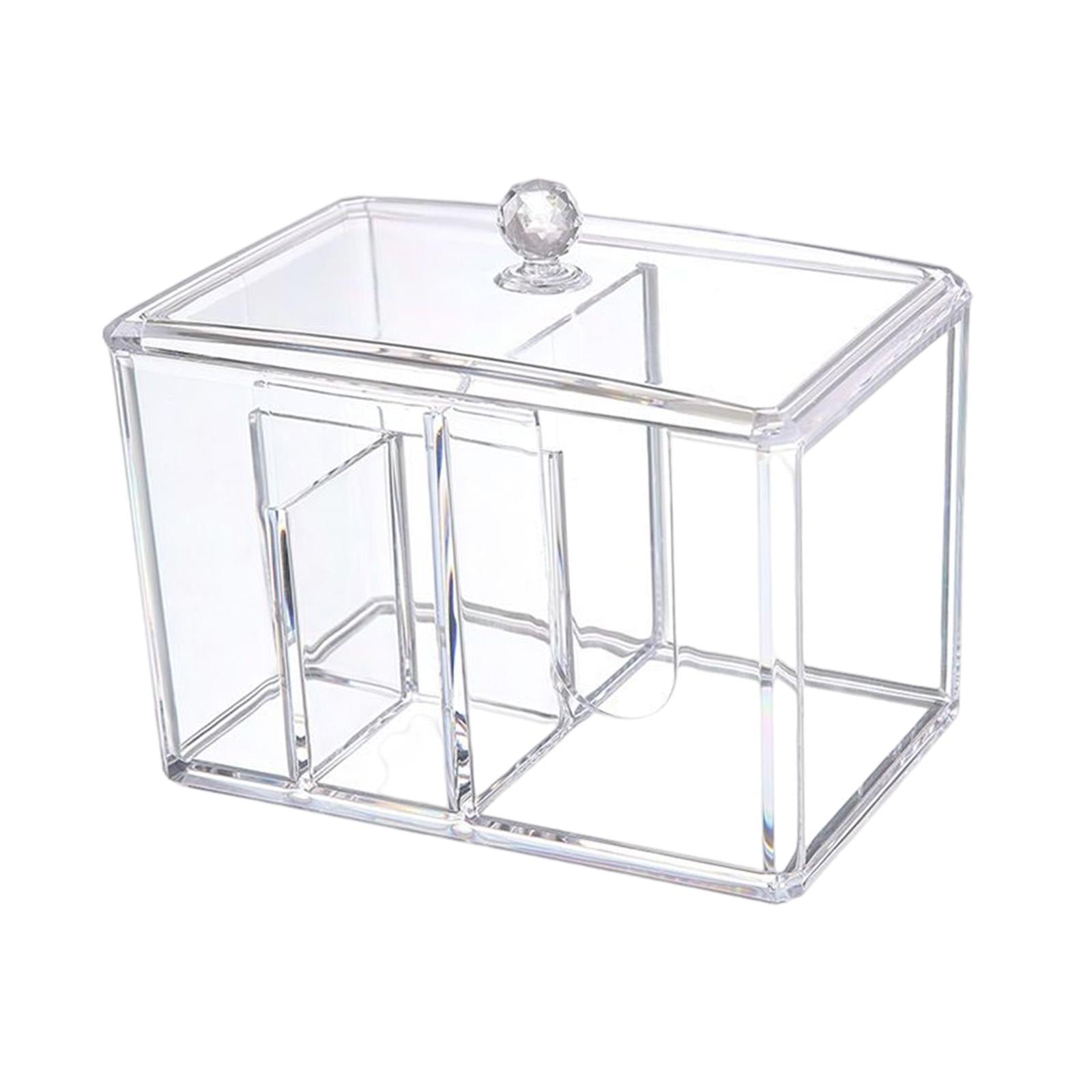 Makeup Cotton Pad Holder Modern Storage Box for Home Office Tabletop Kitchen