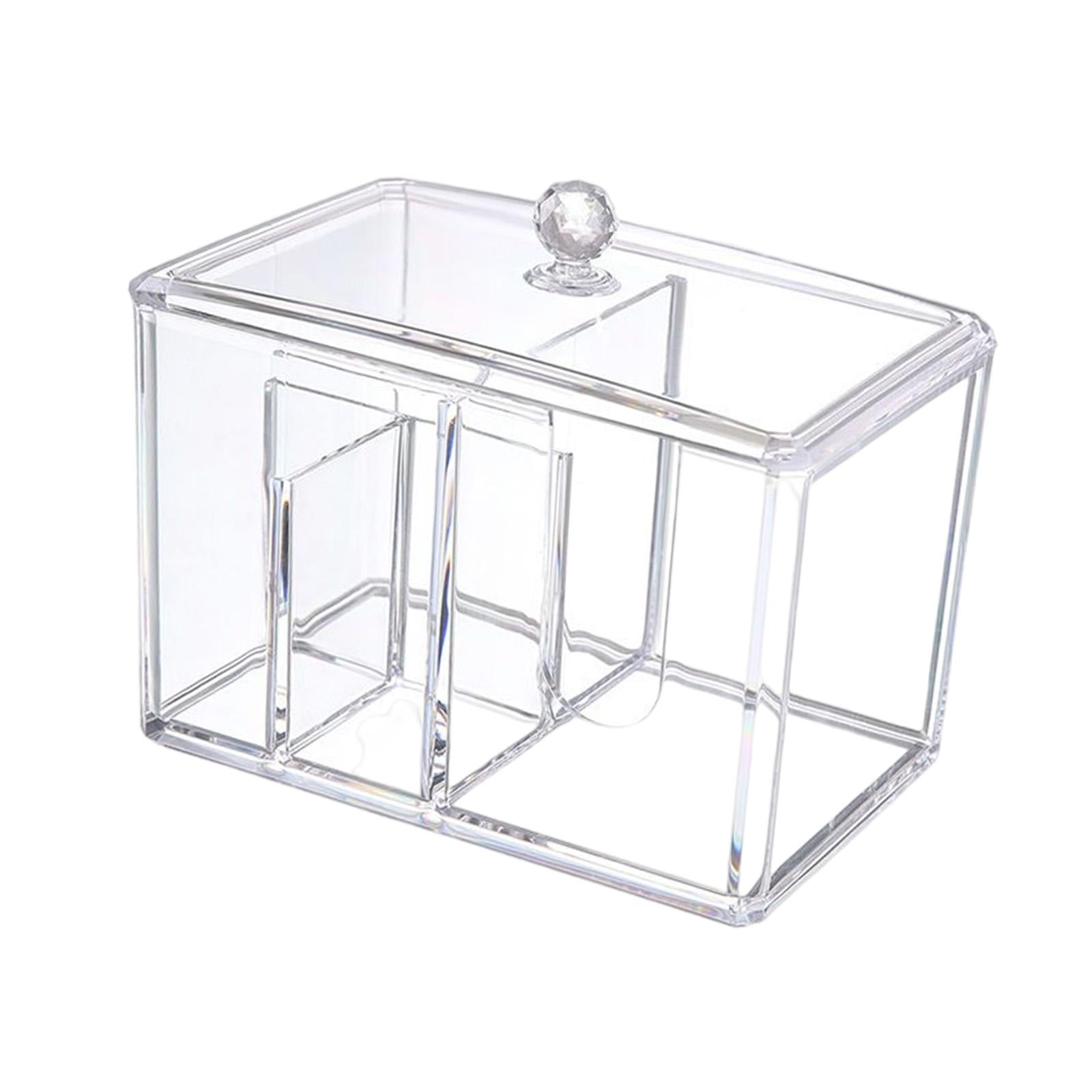 Makeup Cotton Pad Holder Modern Storage Box for Home Office Tabletop Kitchen