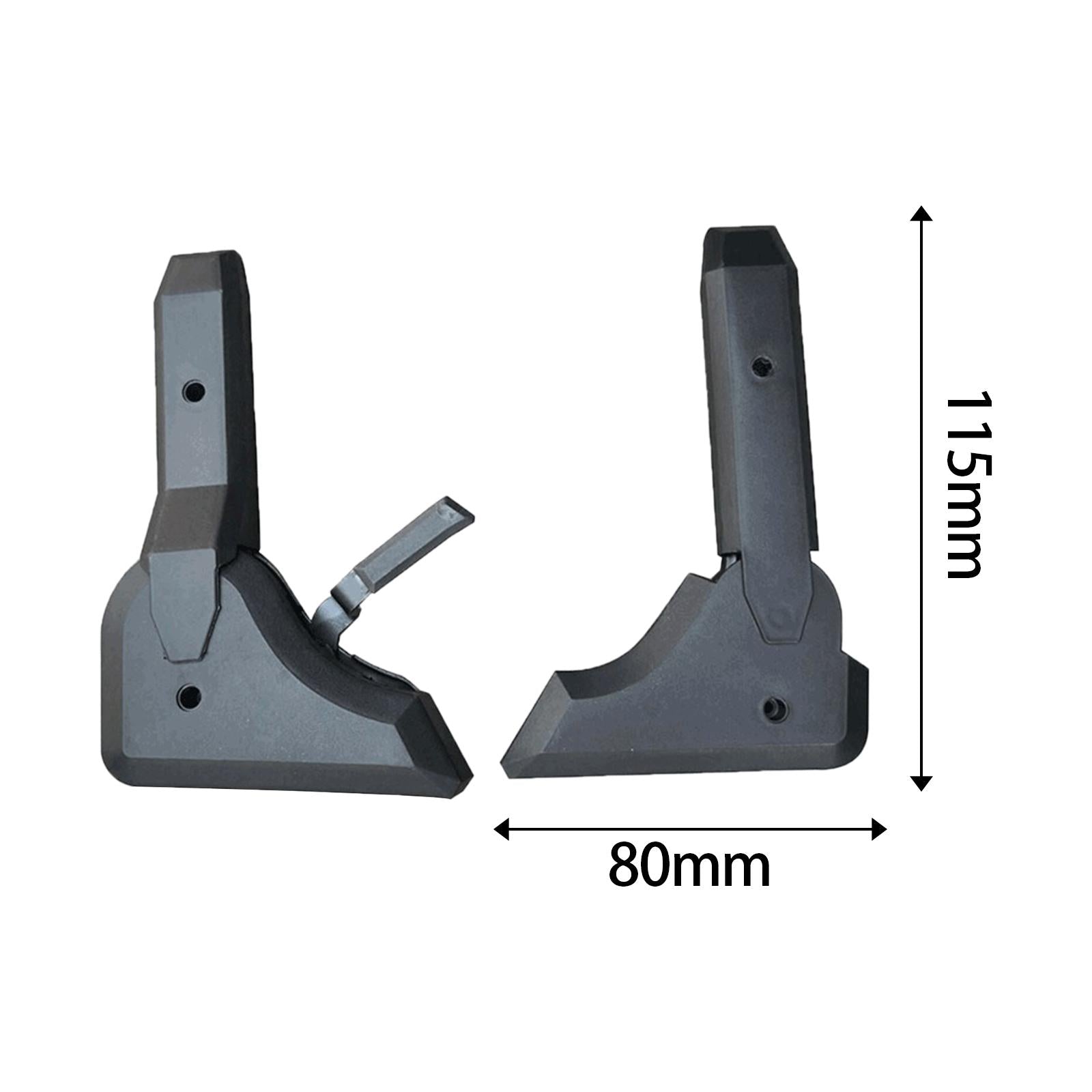 2 Pieces High Back Swivel Computer Desk Chair Angle Adjuster for Gaming Seat