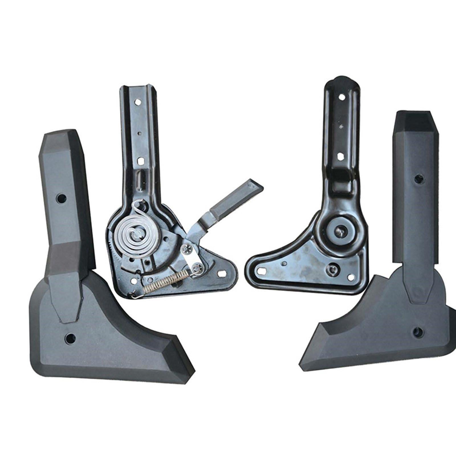 2 Pieces High Back Swivel Computer Desk Chair Angle Adjuster for Gaming Seat