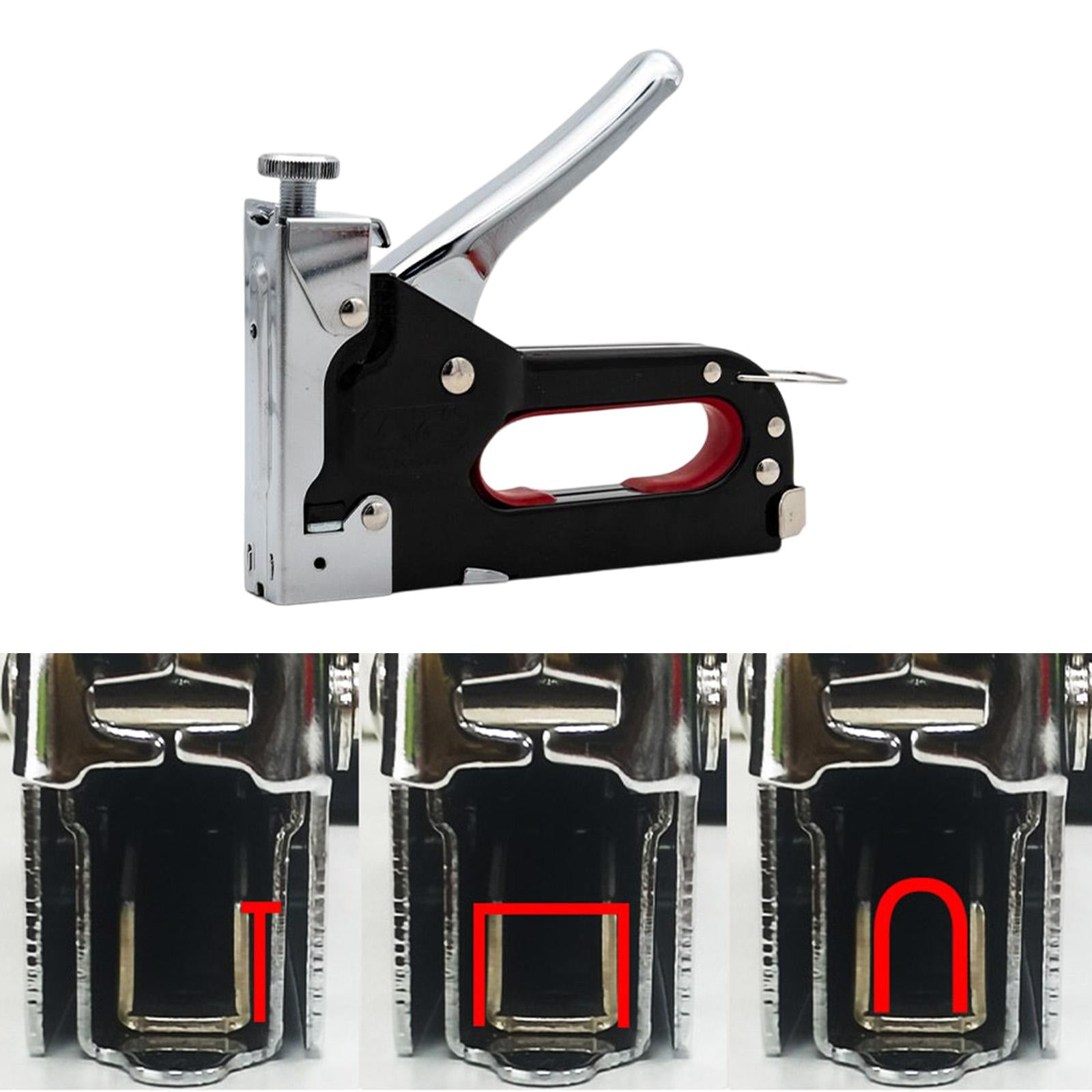 Industrial Stapler Portable DIY Fastener Decoration Professional Tacker Tool