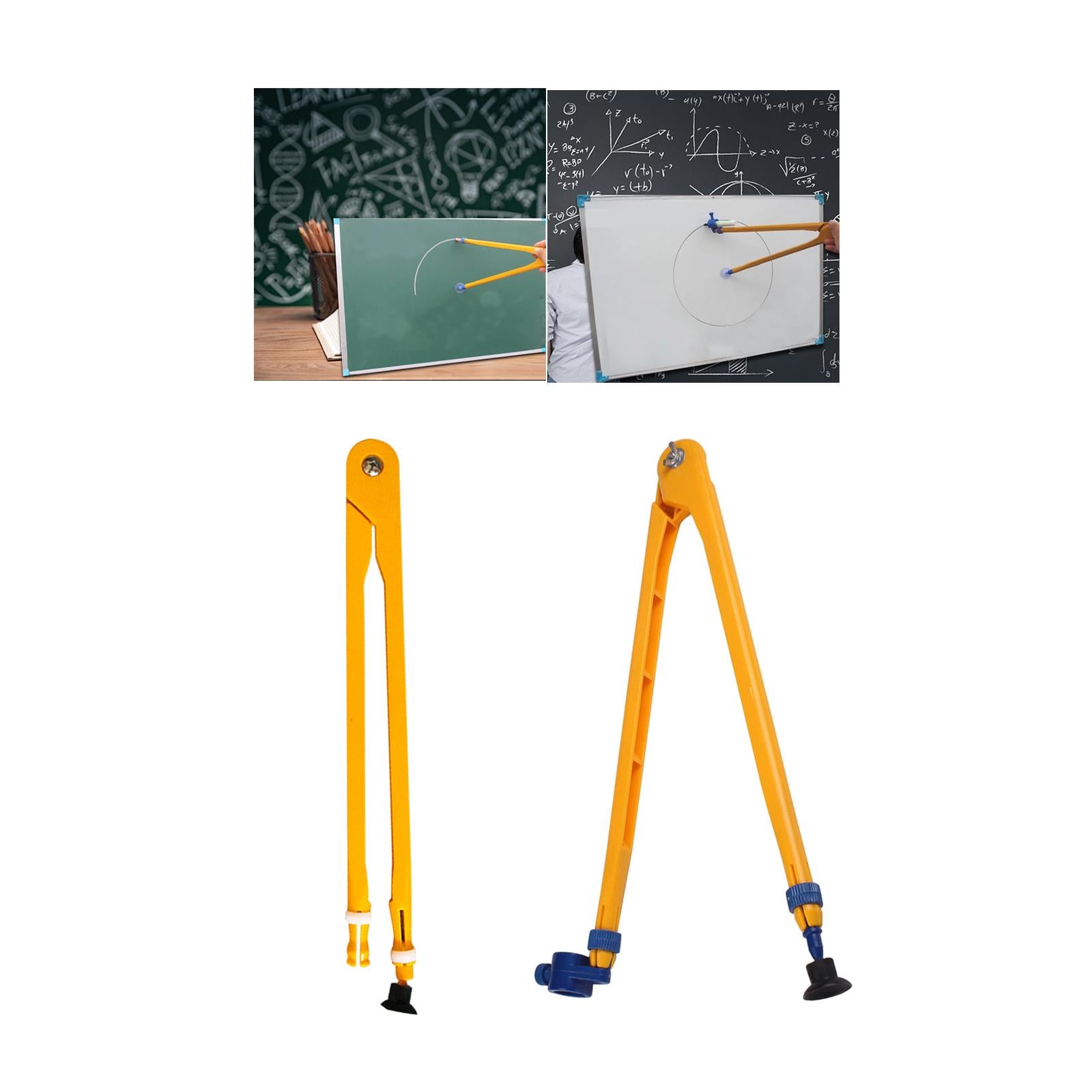 Math Teaching Compass White Board Classroom Demonstration compass clip chalk