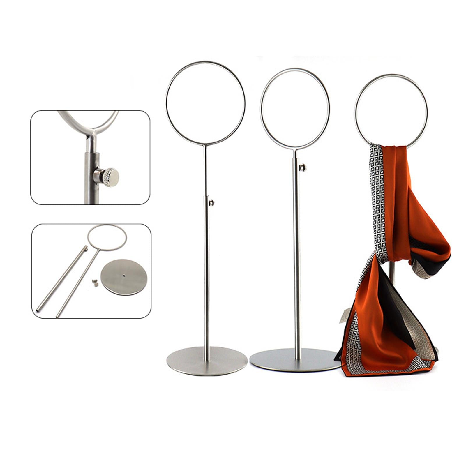 Freestanding Scarf Holder Shelf Shawl Scarf Tie Hanger for Shawl Scarf Belts