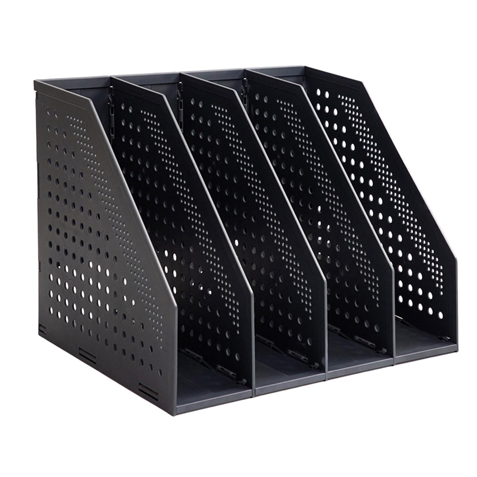 Magazine File Organiser Portable Storage Bookshelf for school office Desktop C