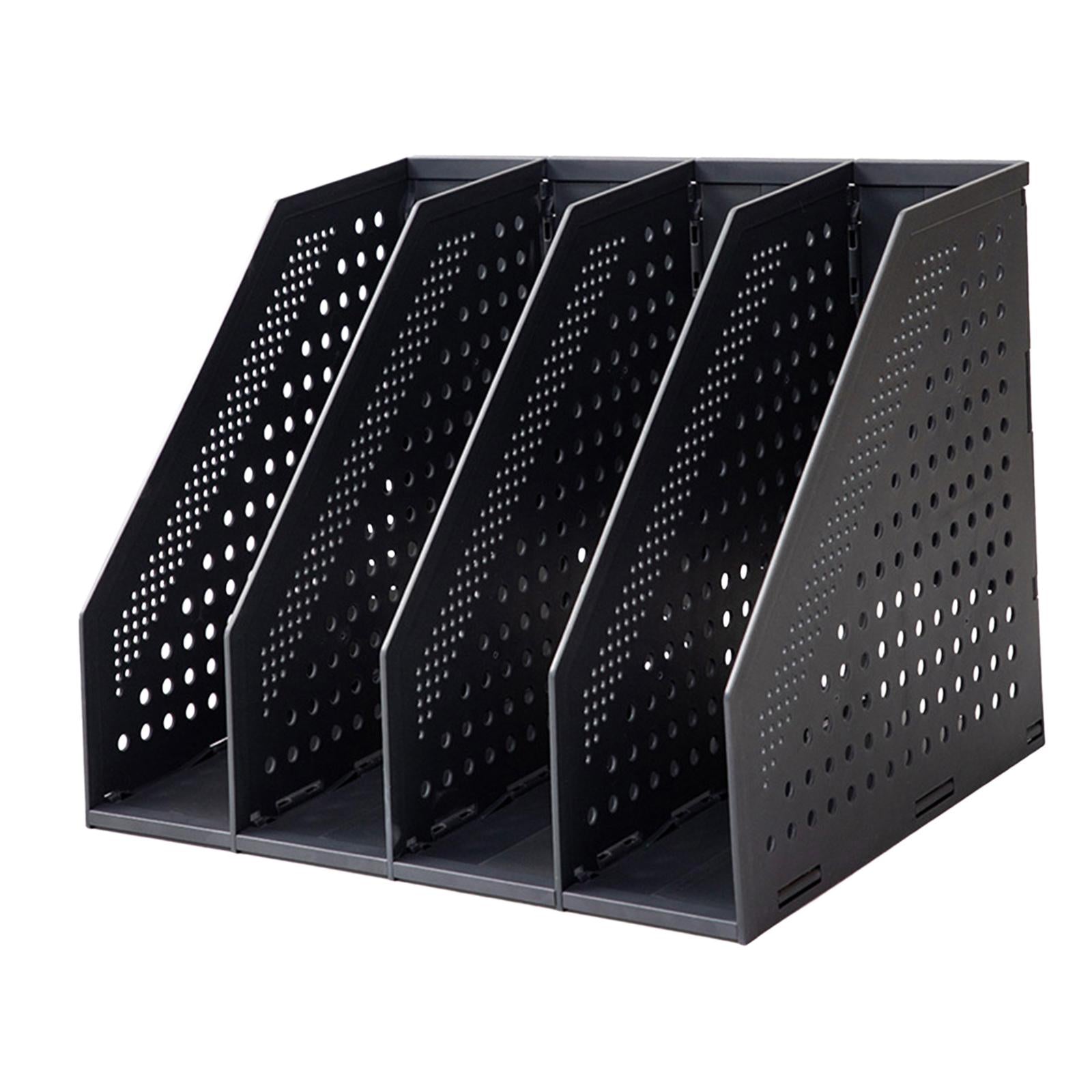 Magazine File Organiser Portable Storage Bookshelf for school office Desktop C