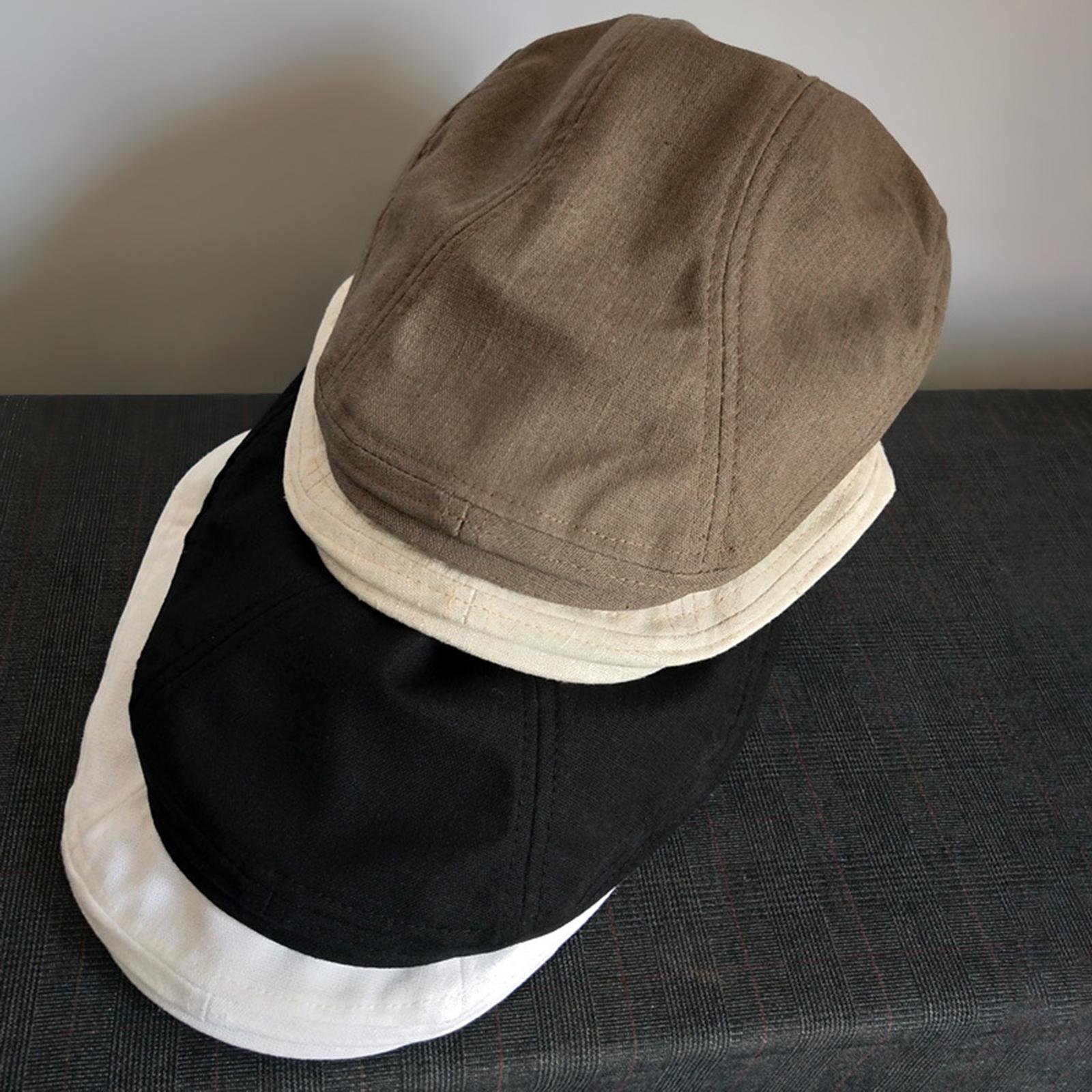 Autumn Winter Berets Hats Casual Octagonal Flat Hat for Autumn Spring Coffee