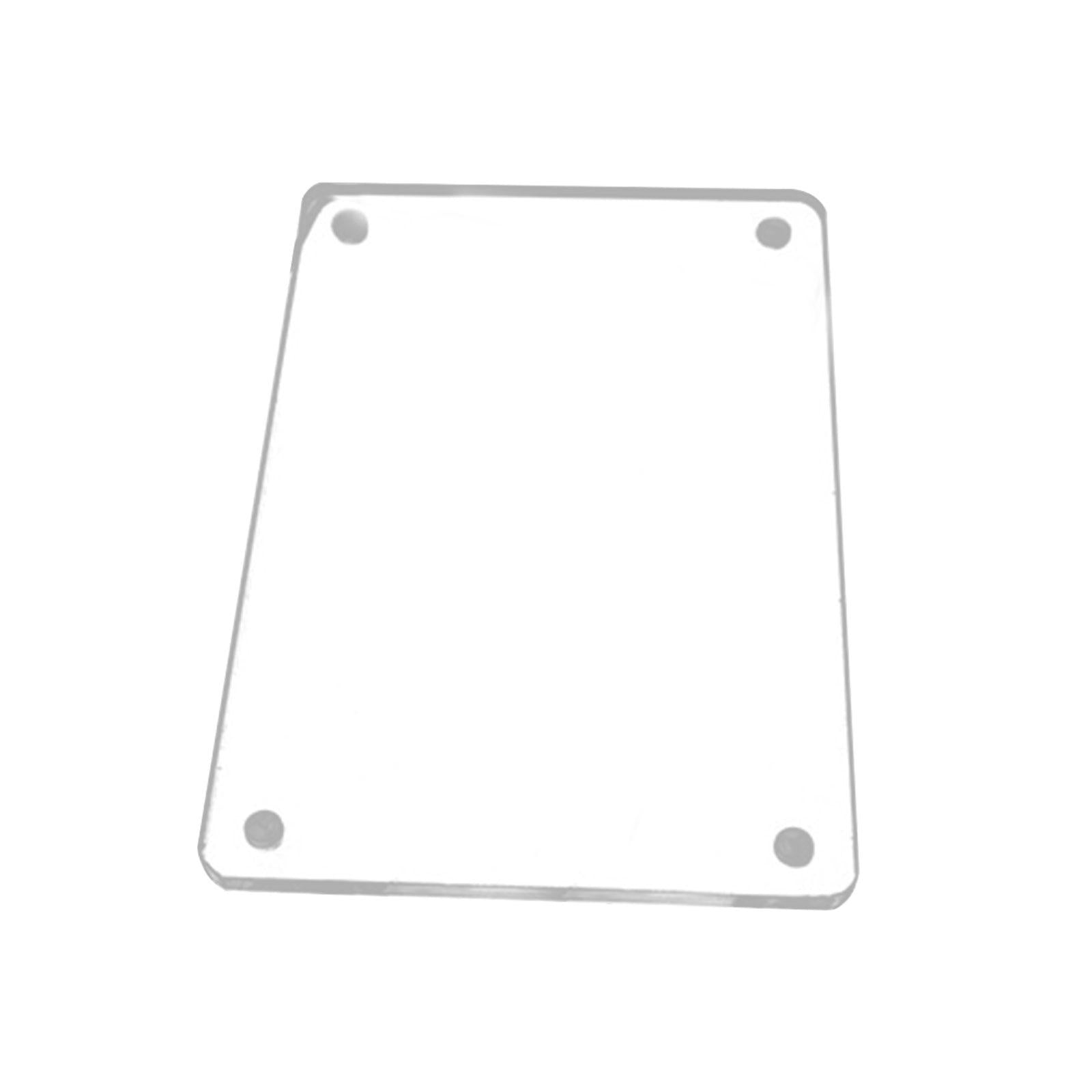 4xLabel Holders name Card Flat Mini Label Shelf for Wedding Hotel Hotels 5.5cmx8.2cm
