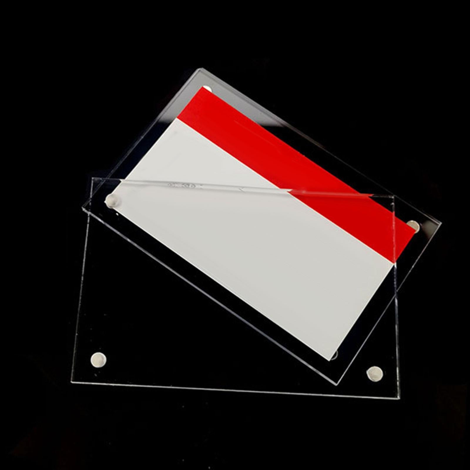 Label Holders name Card Flat Mini Label Shelf for Wedding Hotel Hotels 7cmx10cm