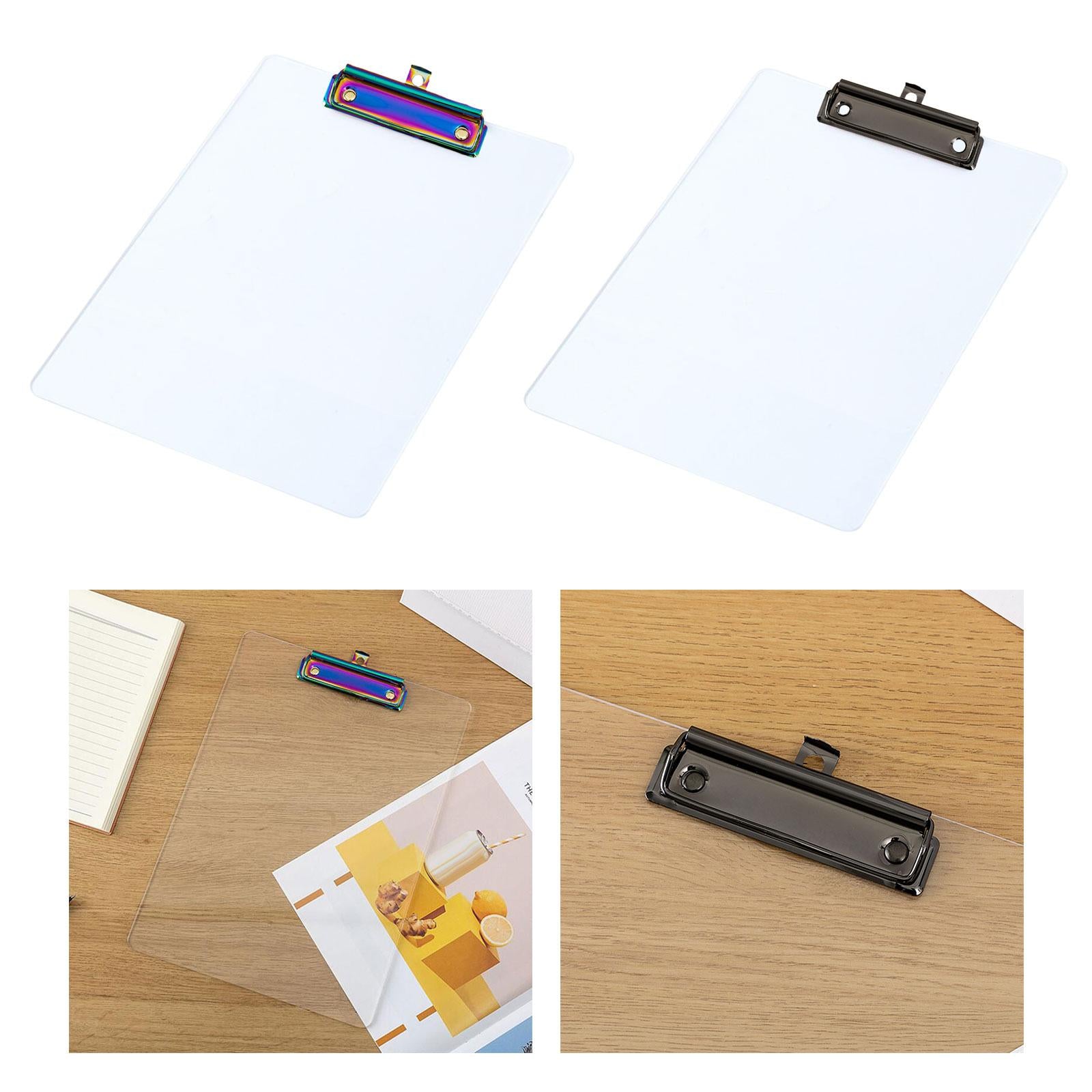 Clipboards Organizer Waterproof A4 Folder Board for Document Office Homework color